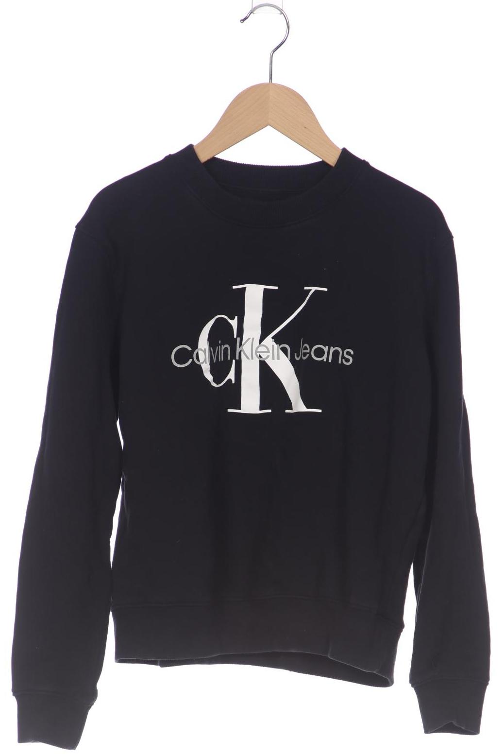 

Calvin Klein Jeans Damen Sweatshirt, schwarz, Gr. 36