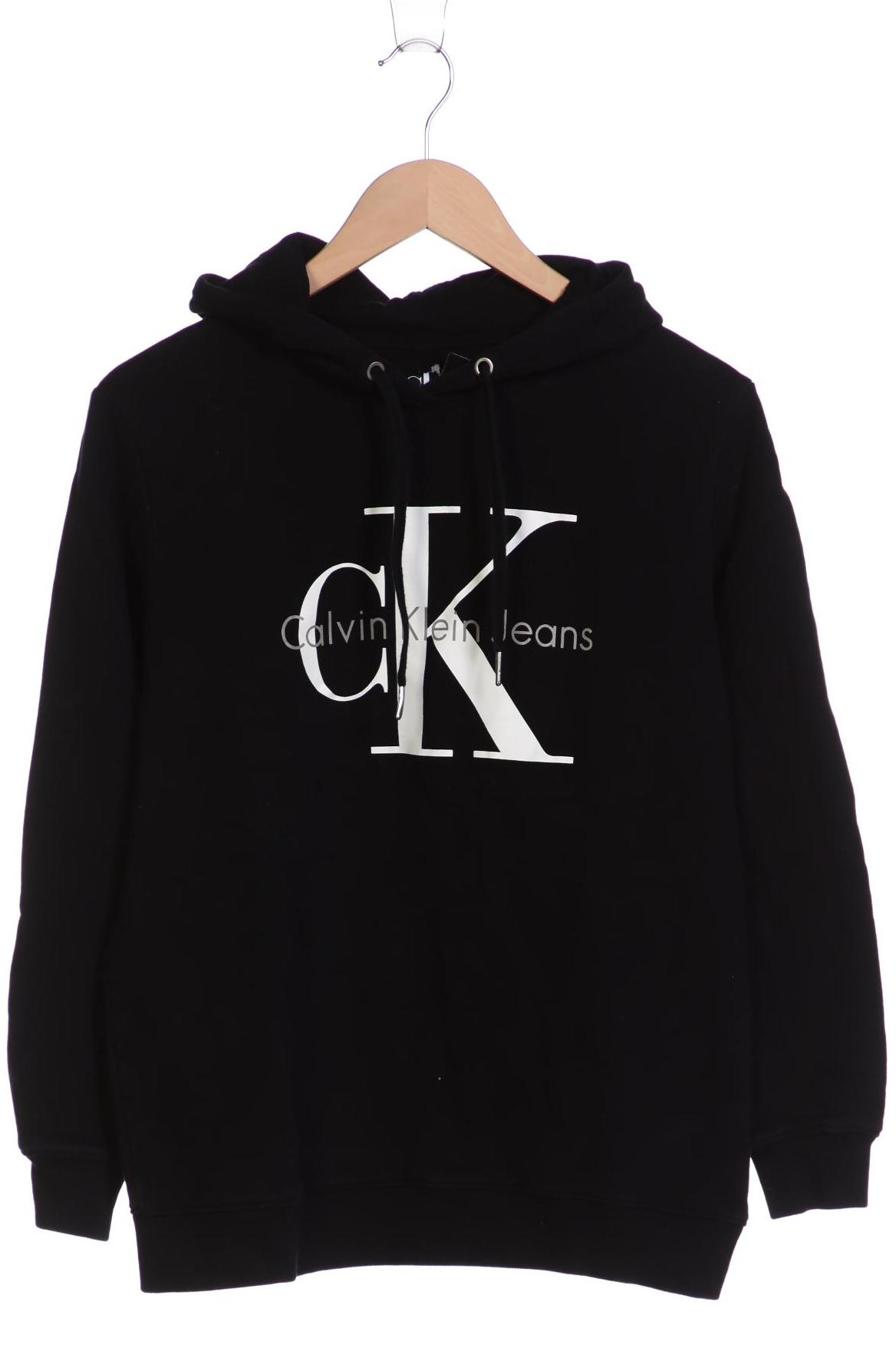 

Calvin Klein Jeans Damen Kapuzenpullover, schwarz, Gr. 38