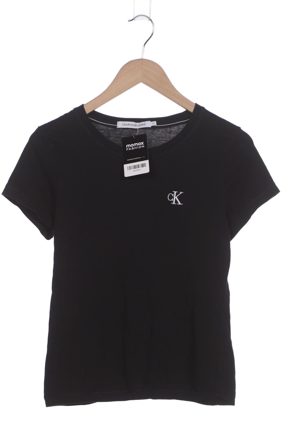 

Calvin Klein Jeans Damen T-Shirt, schwarz, Gr. 38