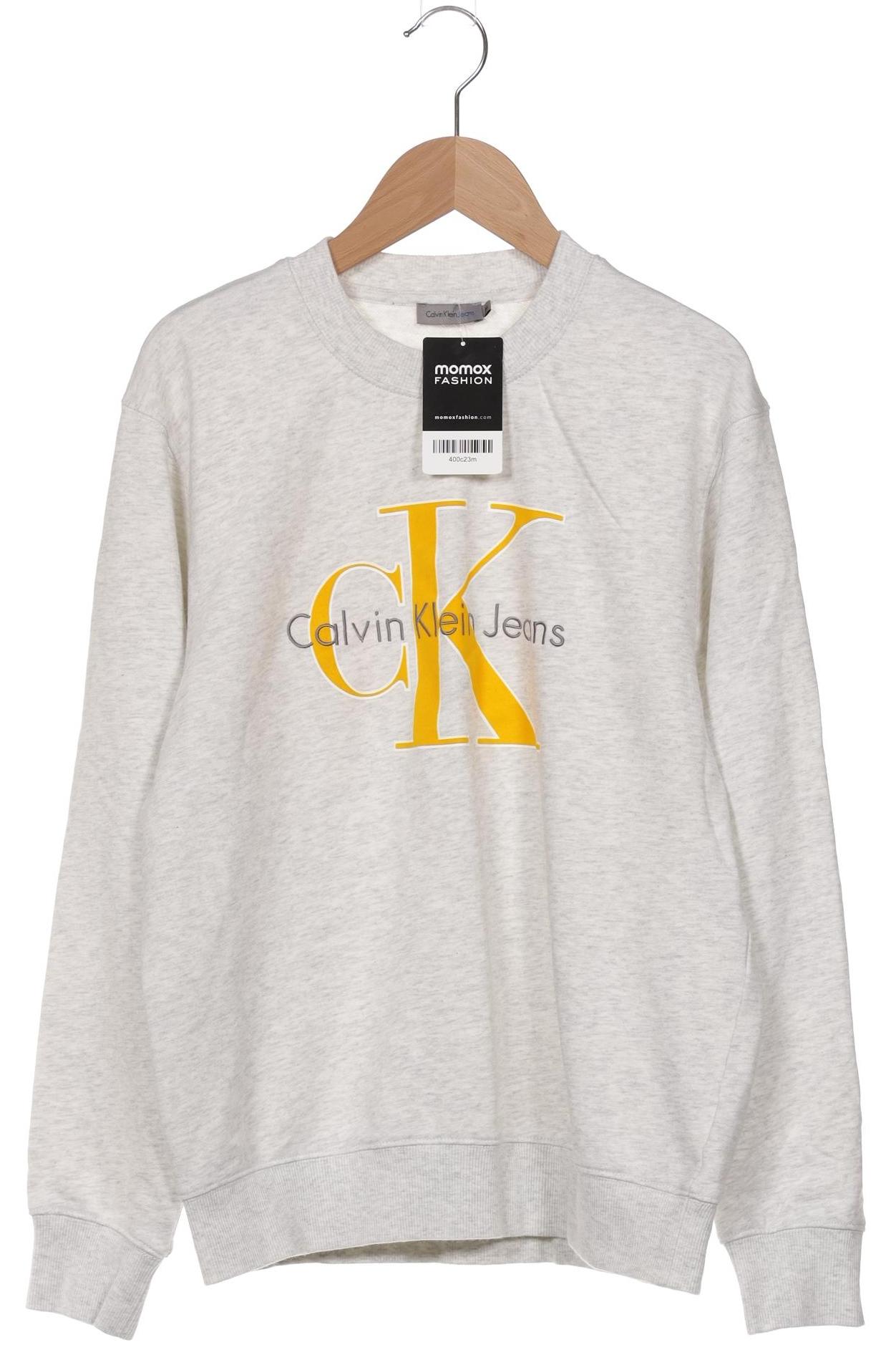 

Calvin Klein Jeans Damen Sweatshirt, grau, Gr. 38
