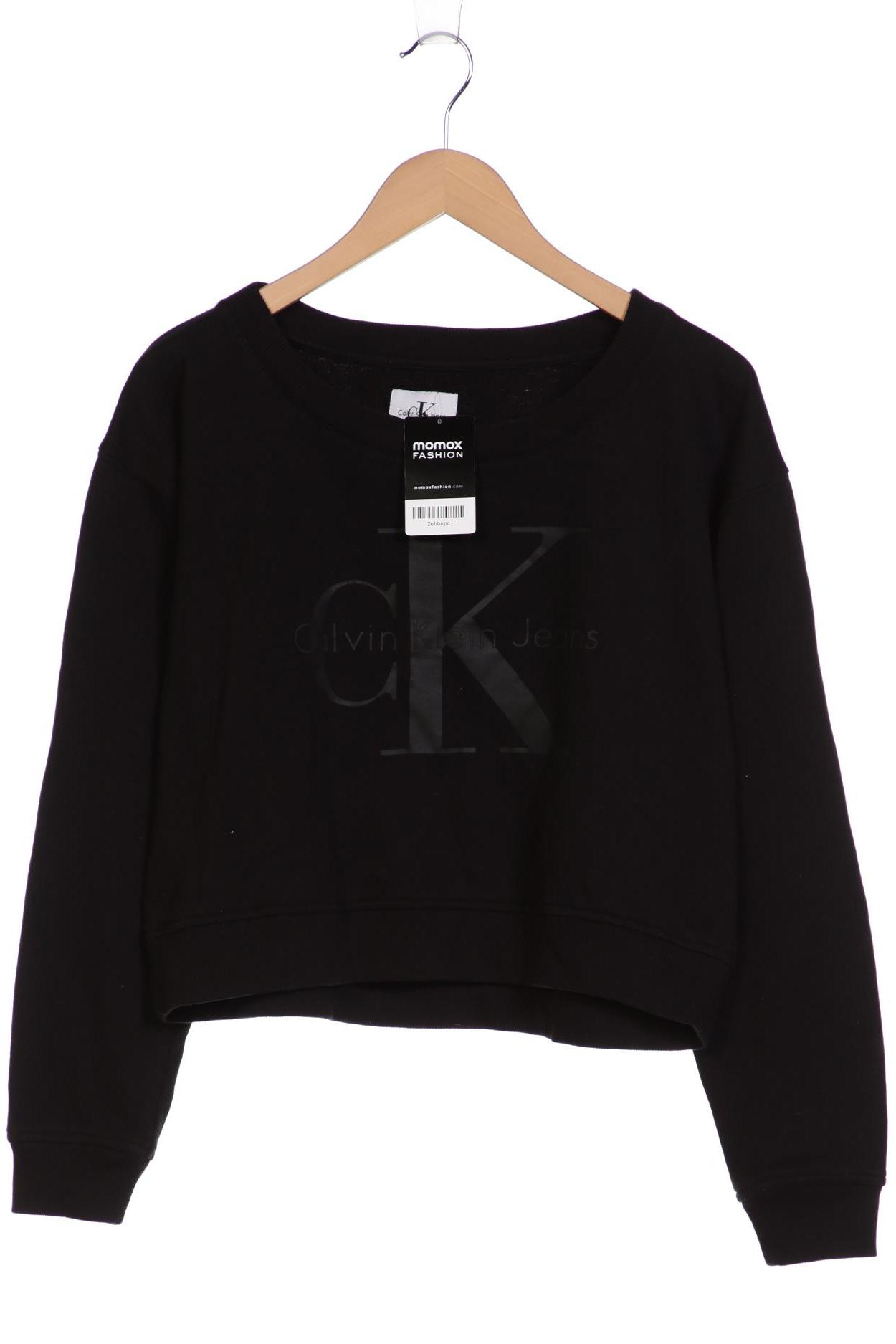 

Calvin Klein Jeans Damen Sweatshirt, schwarz, Gr. 36