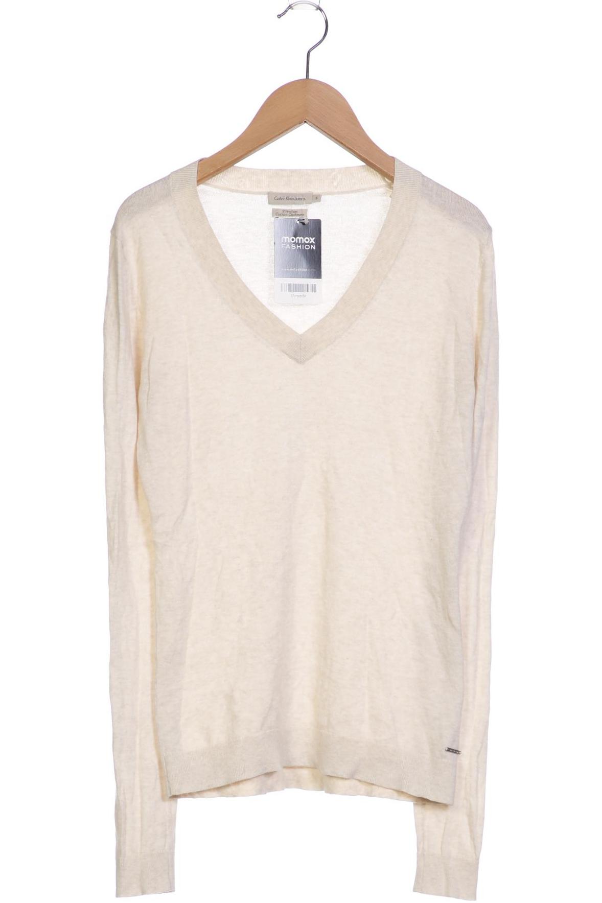 

Calvin Klein Jeans Damen Pullover, cremeweiß
