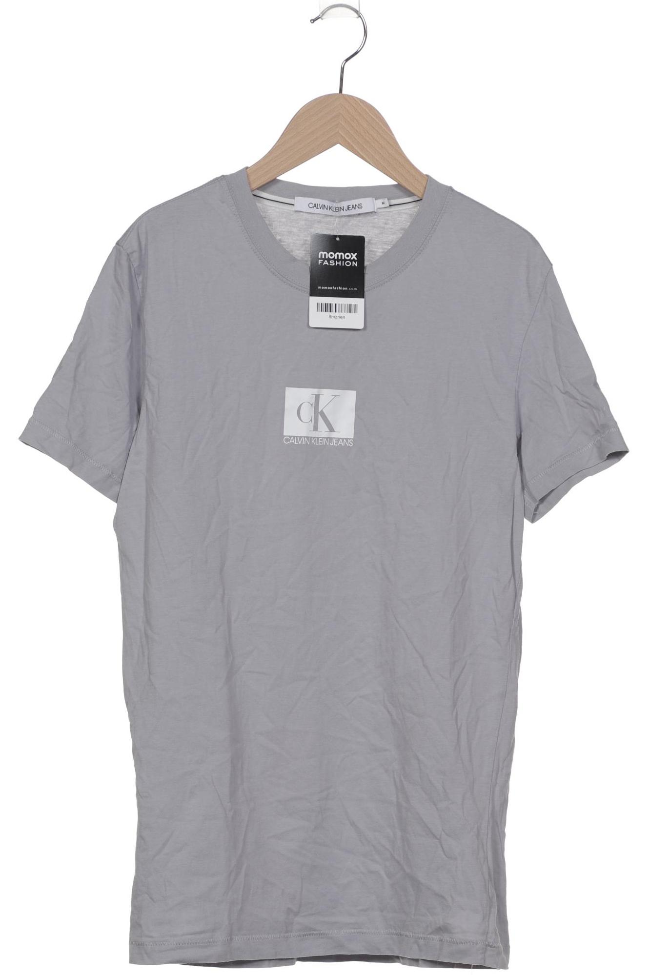 

Calvin Klein Jeans Damen T-Shirt, grau, Gr. 38