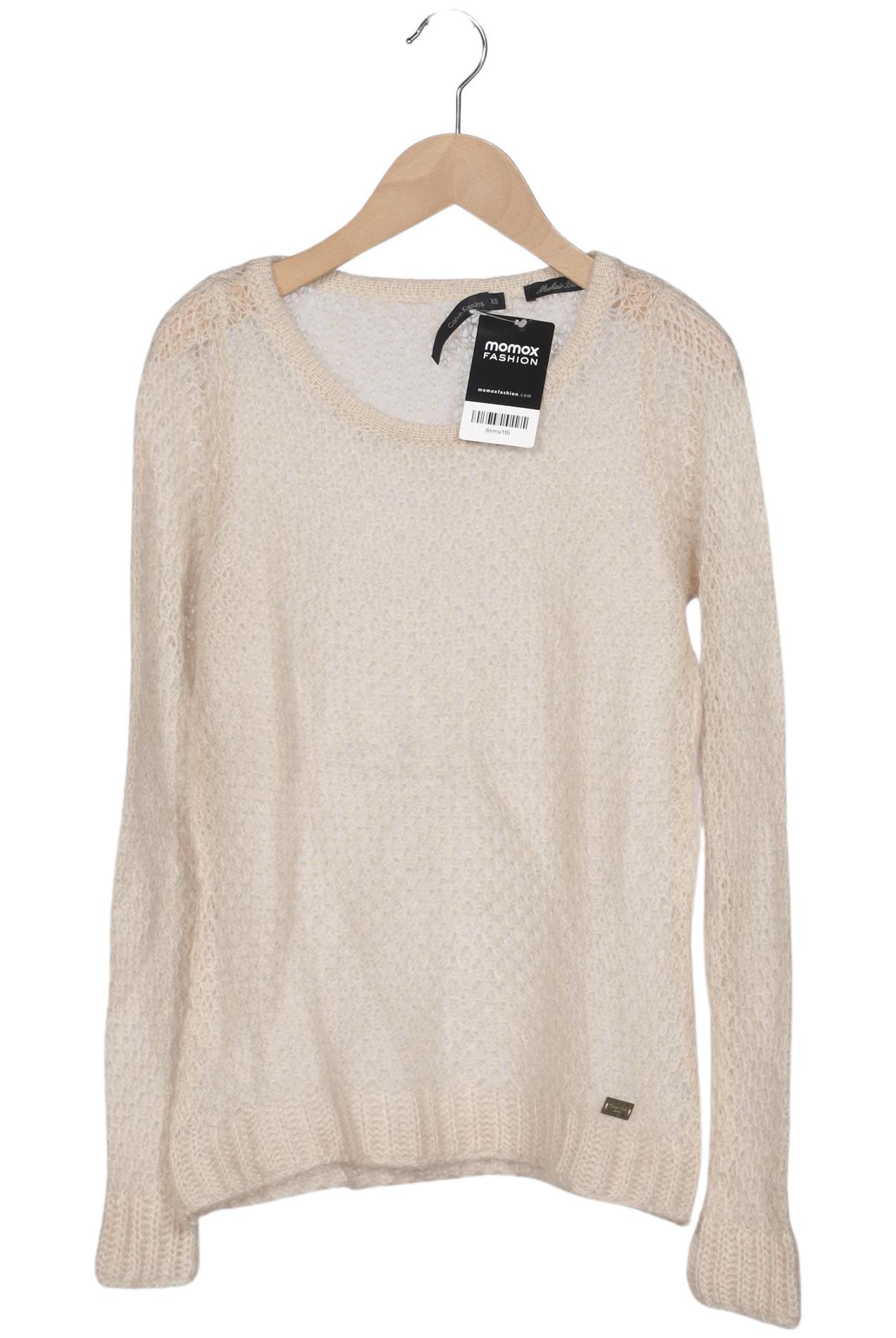 

Calvin Klein Jeans Damen Pullover, cremeweiß, Gr. 34