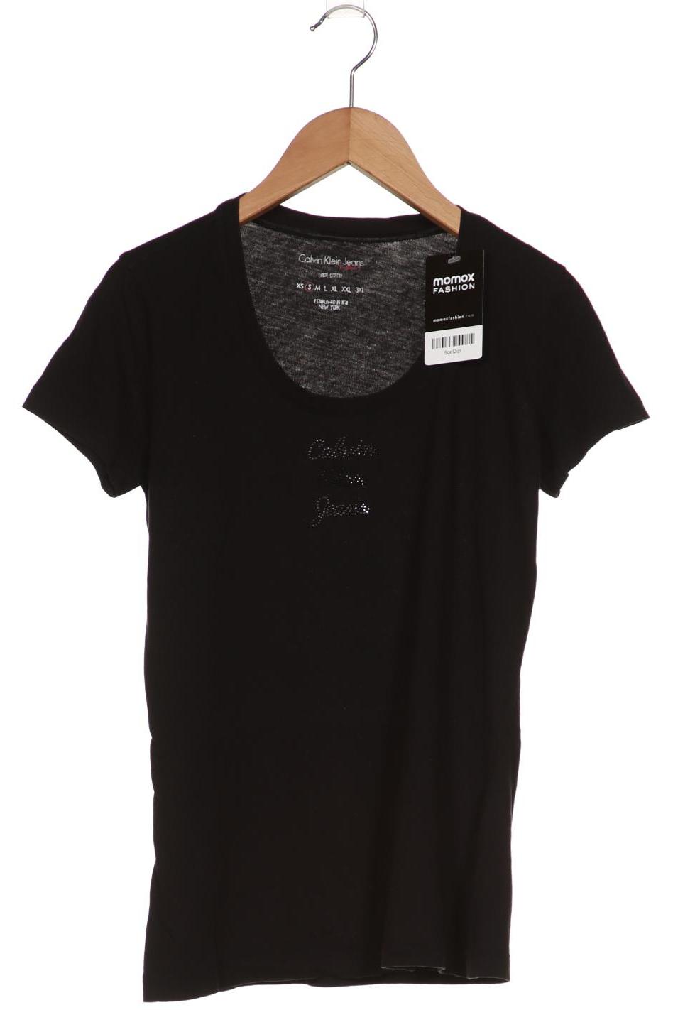 

Calvin Klein Jeans Damen T-Shirt, schwarz
