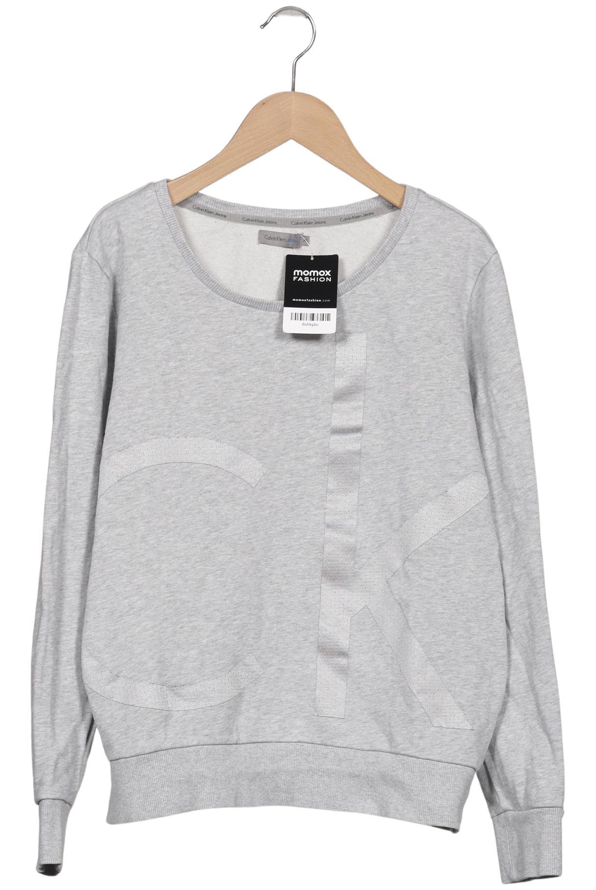 

Calvin Klein Jeans Damen Sweatshirt, grau, Gr. 38