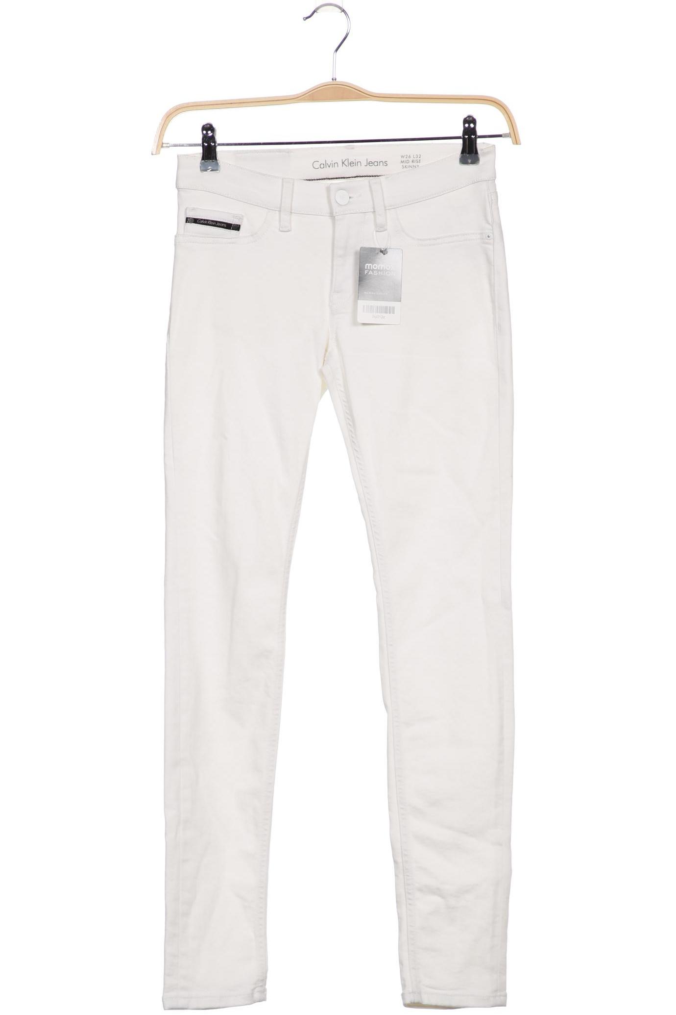 

Calvin Klein Jeans Damen Jeans, weiß, Gr. 36