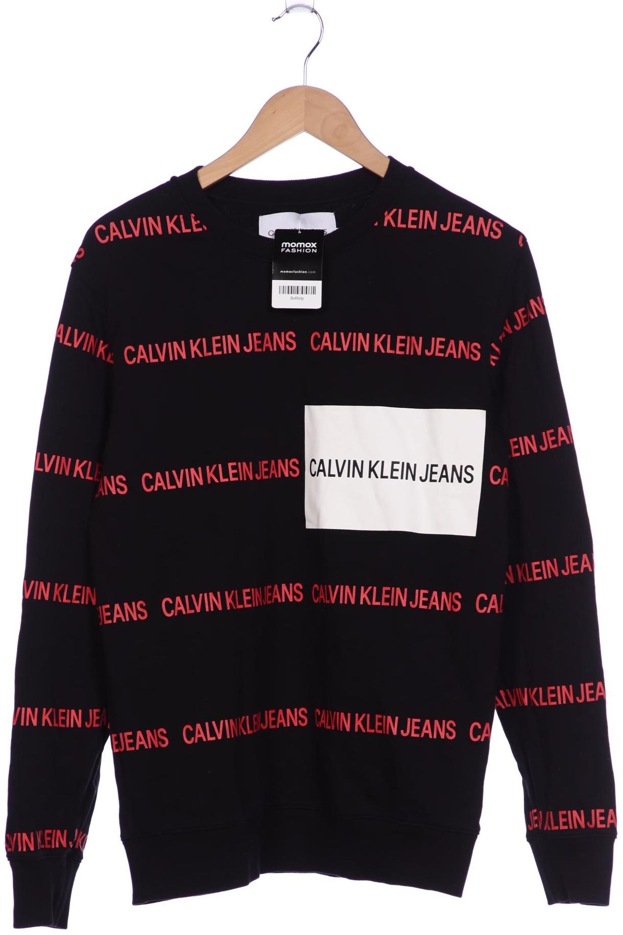 

Calvin Klein Jeans Herren Sweatshirt, schwarz, Gr. 48