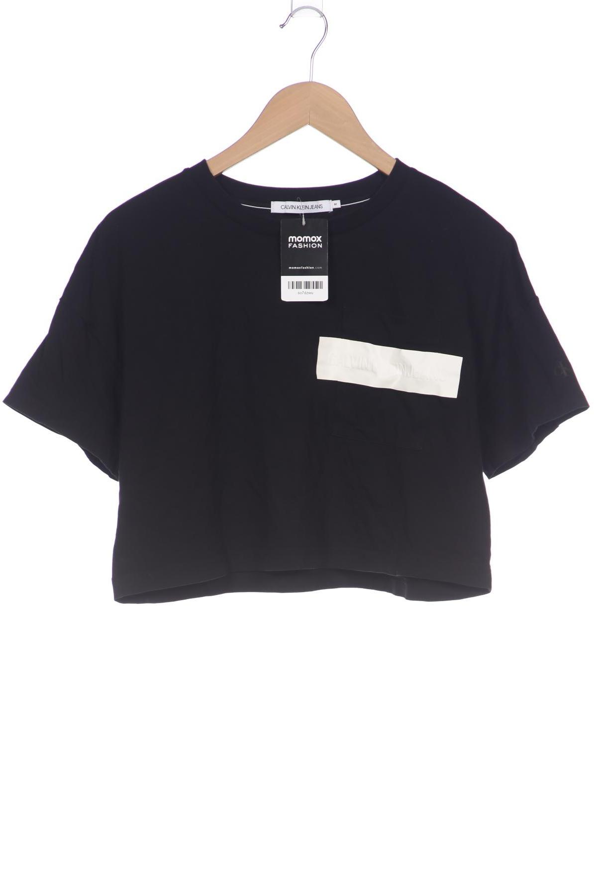 

Calvin Klein Jeans Damen T-Shirt, schwarz, Gr. 38