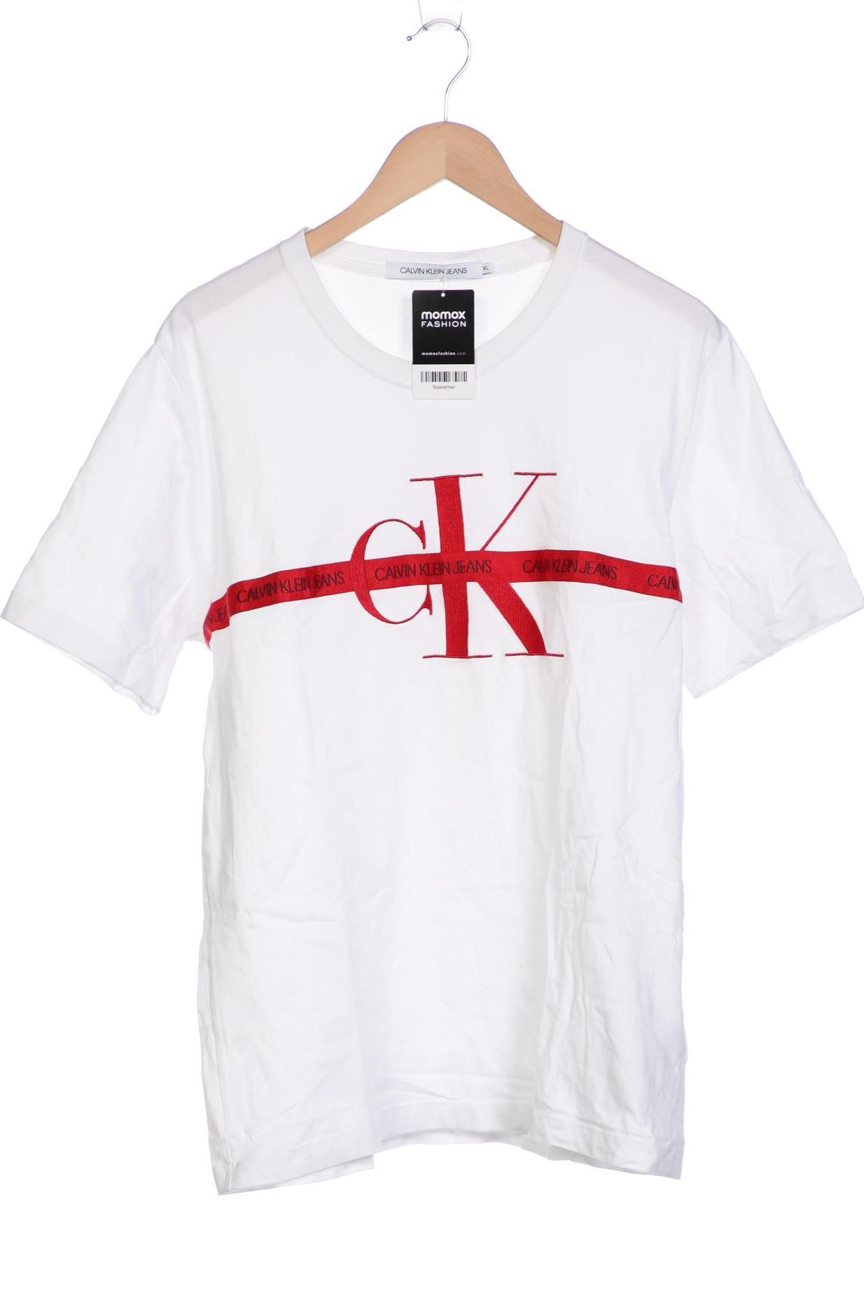 

Calvin Klein Jeans Herren T-Shirt, weiß