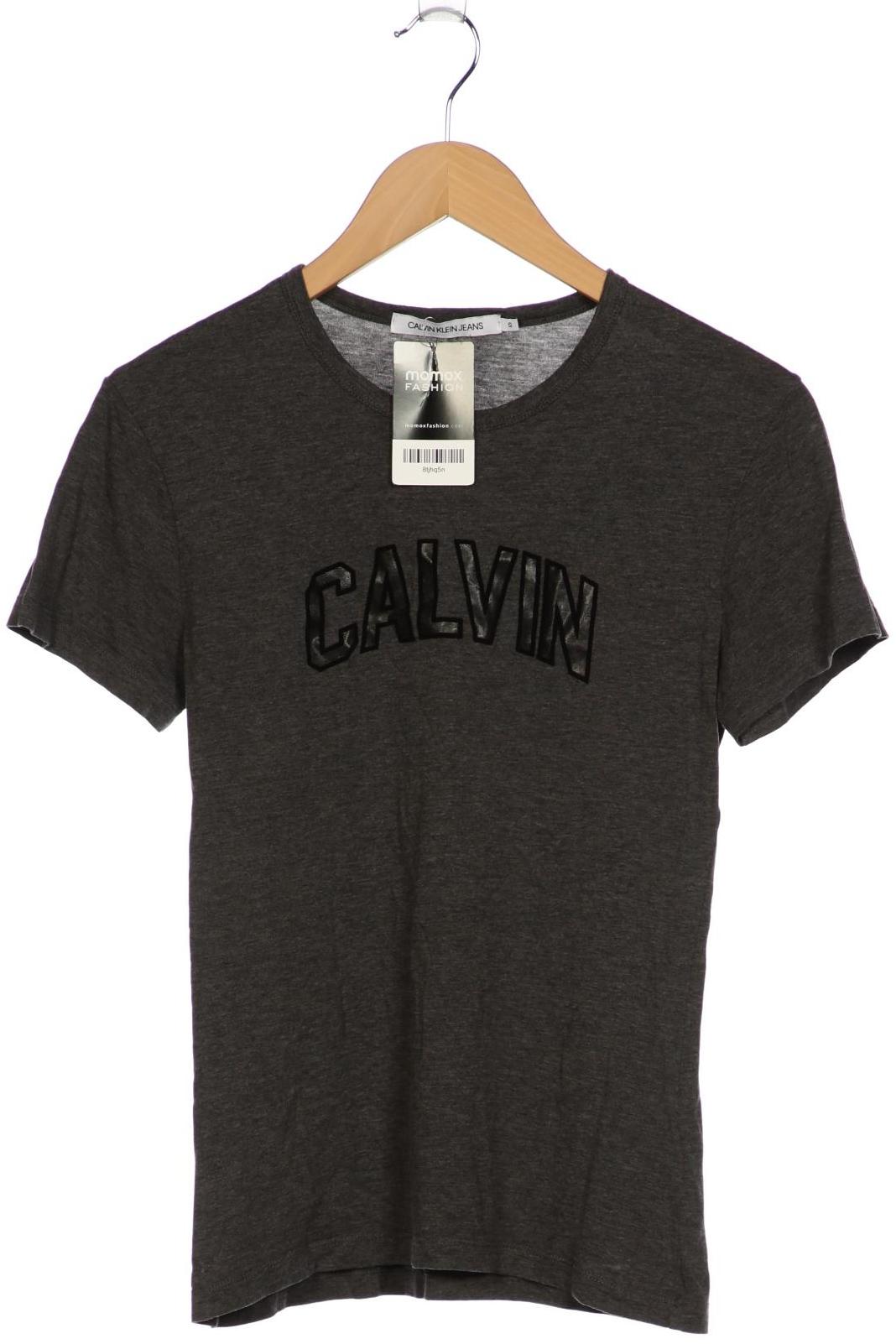 

Calvin Klein Jeans Damen T-Shirt, grau, Gr. 36