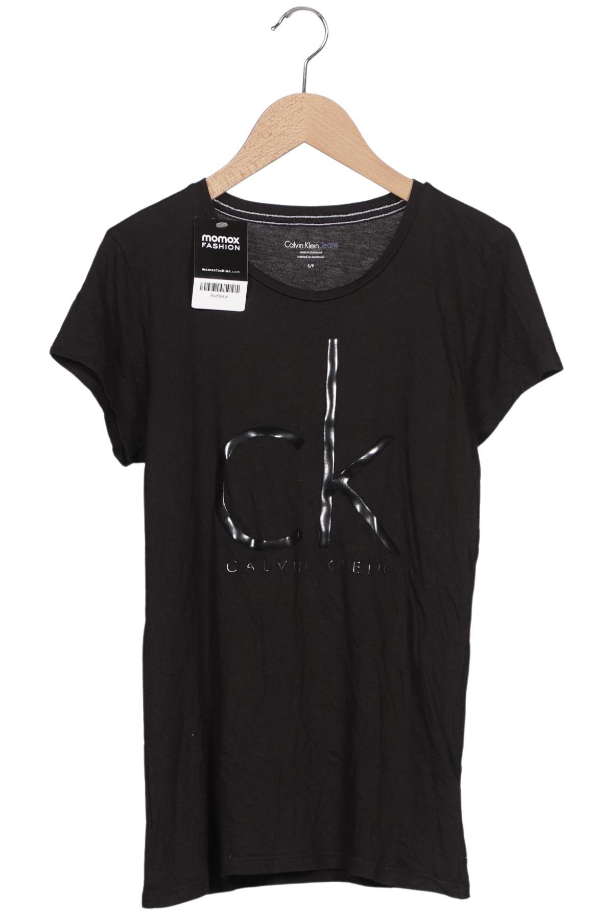 

Calvin Klein Jeans Damen T-Shirt, schwarz, Gr. 36