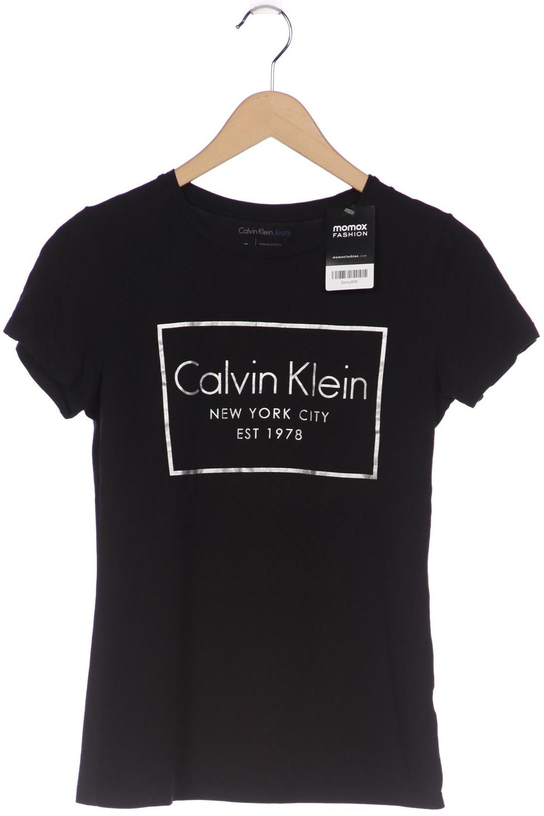 

Calvin Klein Jeans Damen T-Shirt, schwarz