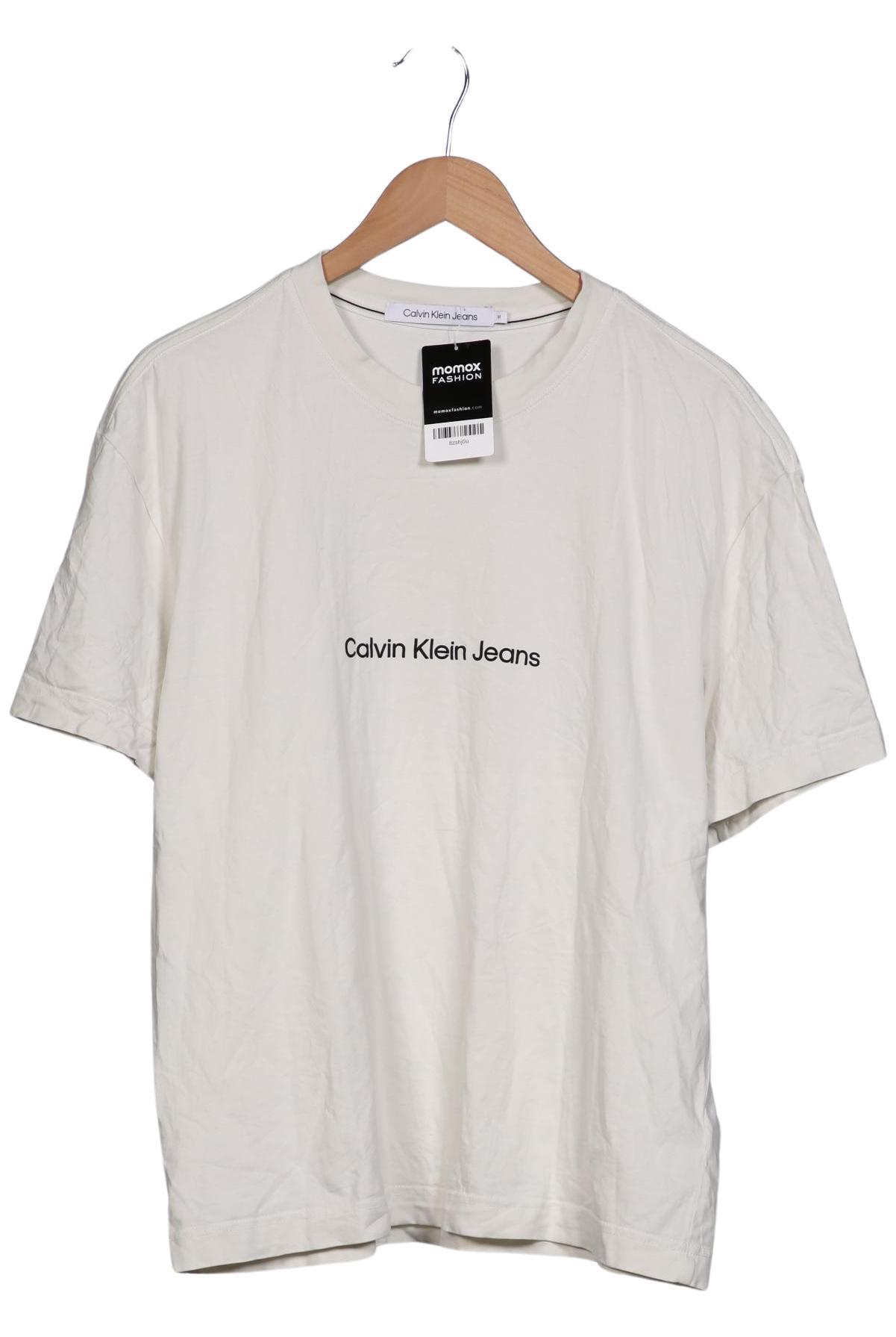 

Calvin Klein Jeans Herren T-Shirt, cremeweiß, Gr. 48