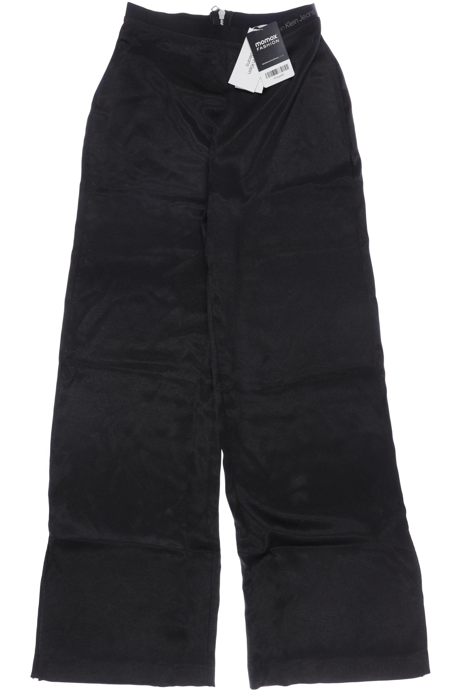

Calvin Klein Jeans Damen Stoffhose, schwarz, Gr. 0