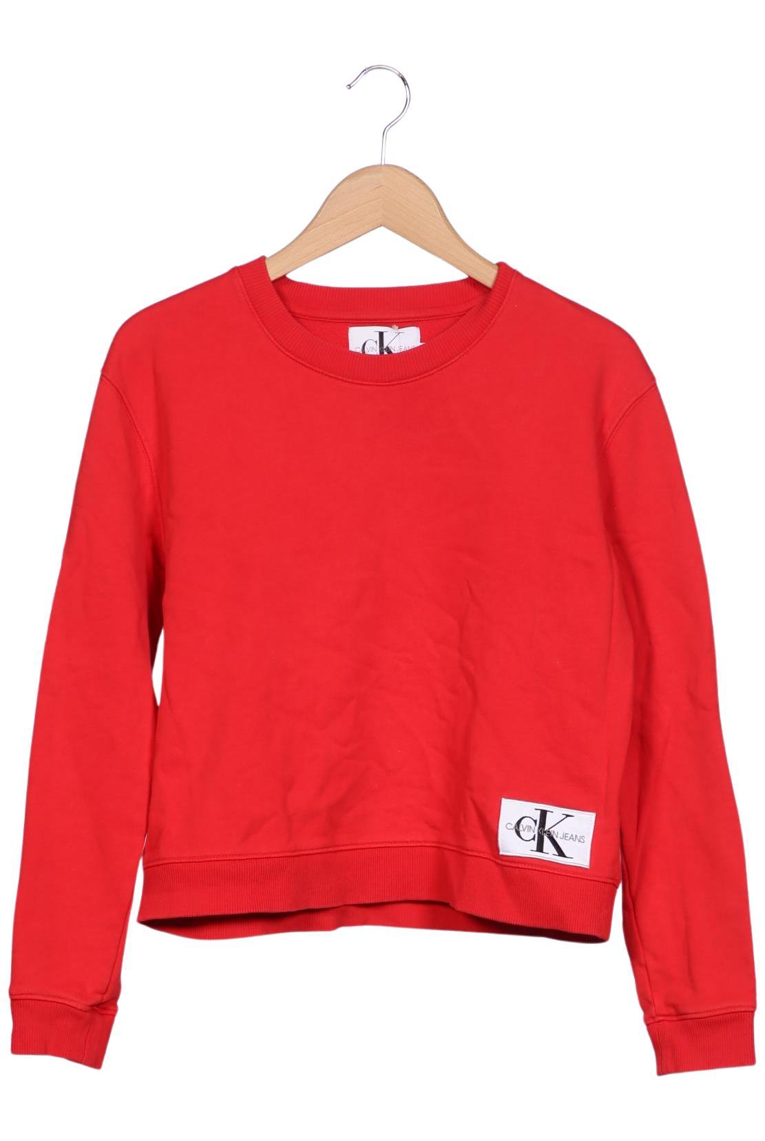 

Calvin Klein Jeans Damen Sweatshirt, rot, Gr. 38