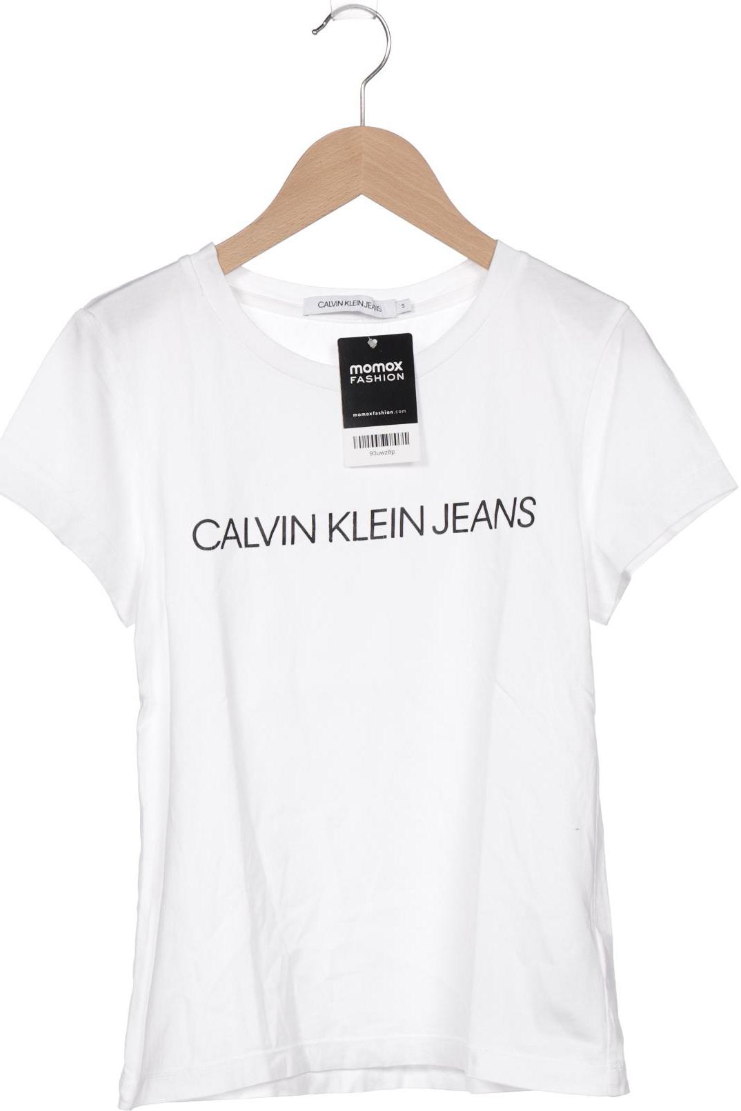 

Calvin Klein Jeans Damen T-Shirt, weiß