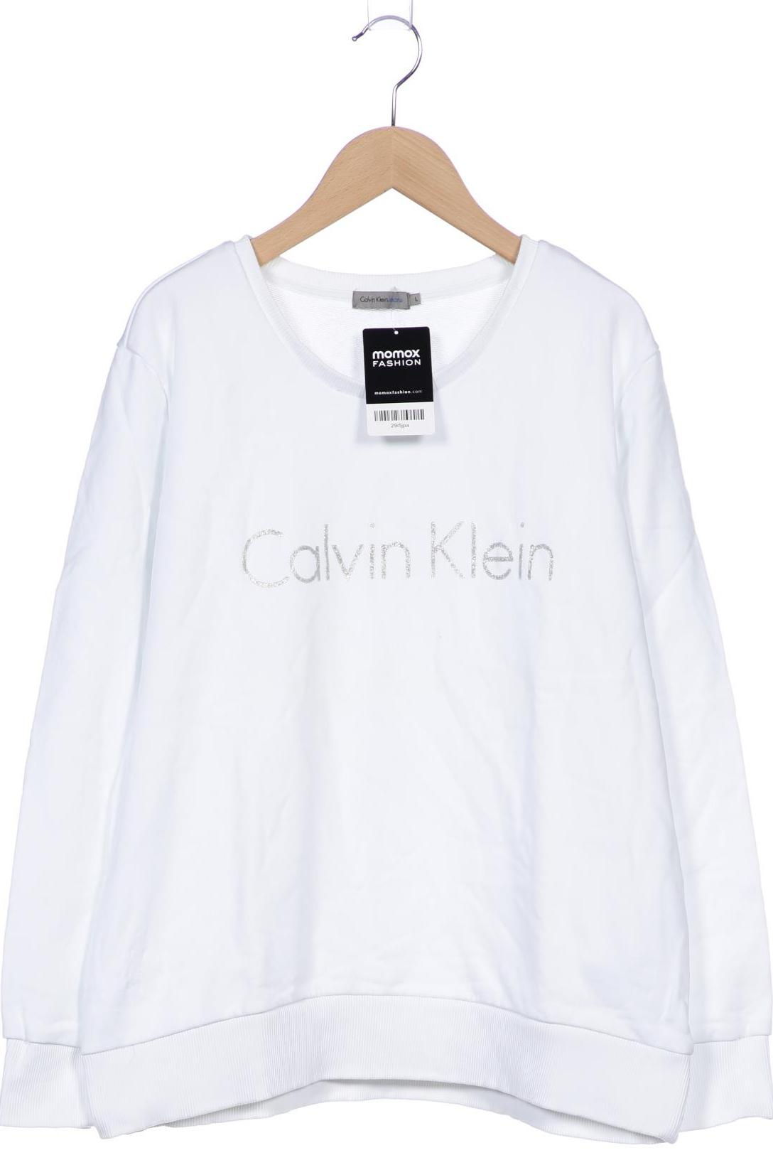 

Calvin Klein Jeans Damen Sweatshirt, weiß, Gr. 42
