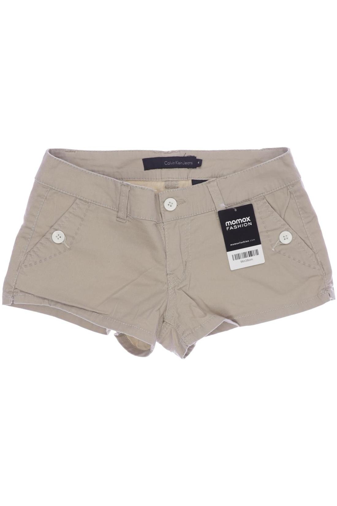 

Calvin Klein Jeans Damen Shorts, beige, Gr. 4