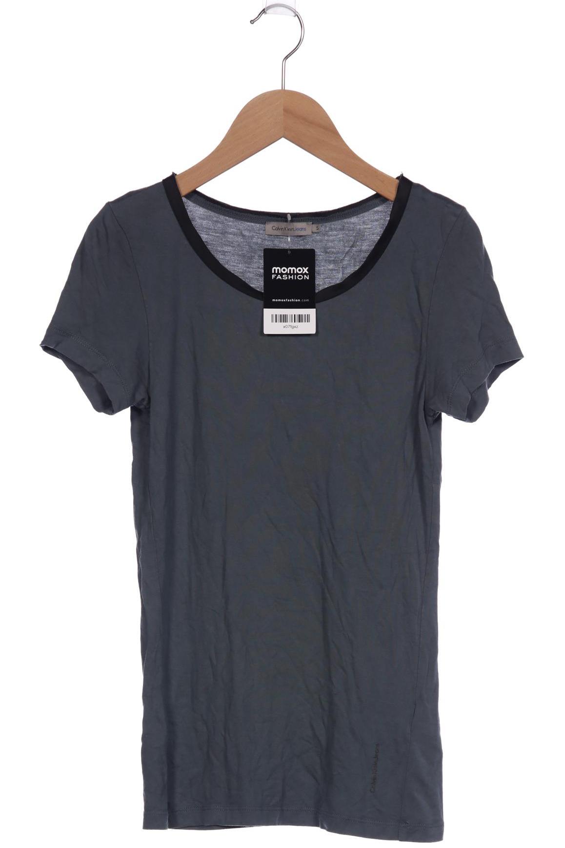 

Calvin Klein Jeans Damen T-Shirt, grau, Gr. 36
