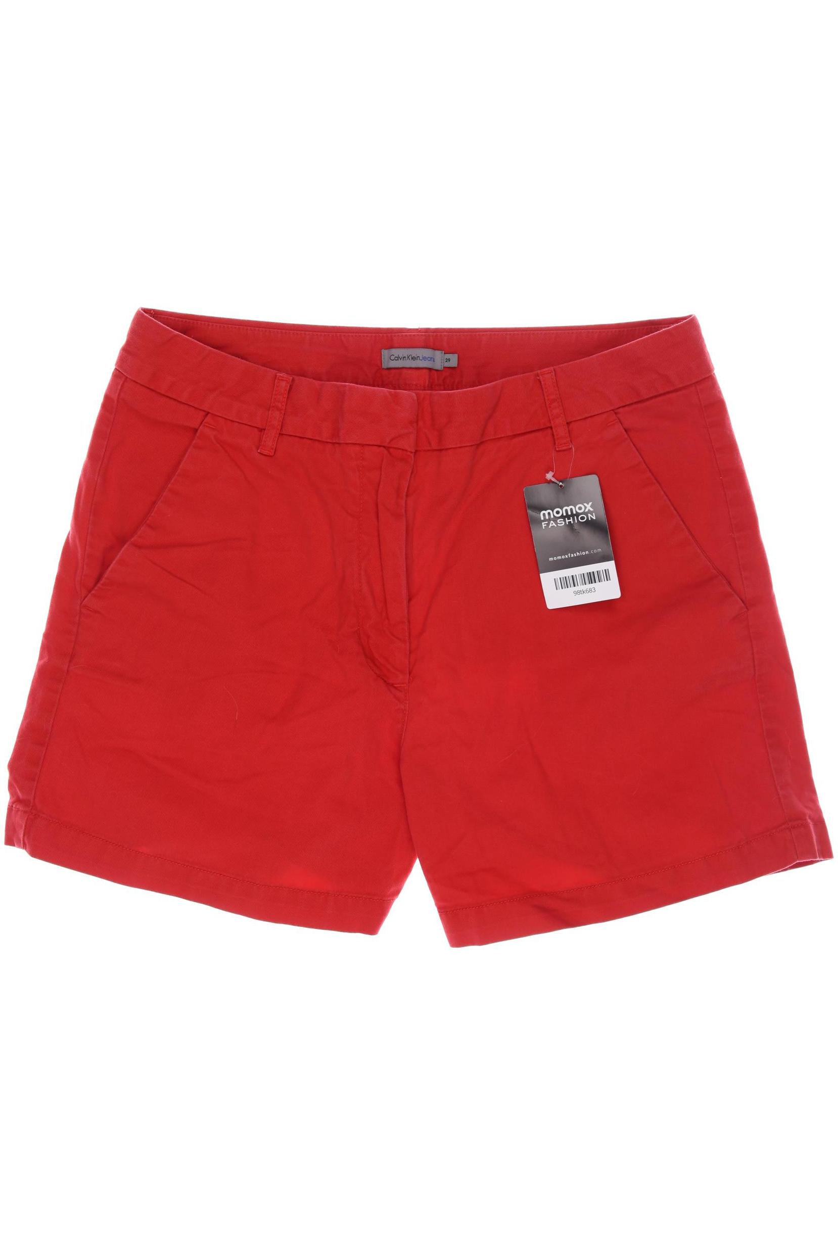 

Calvin Klein Jeans Damen Shorts, rot, Gr. 29
