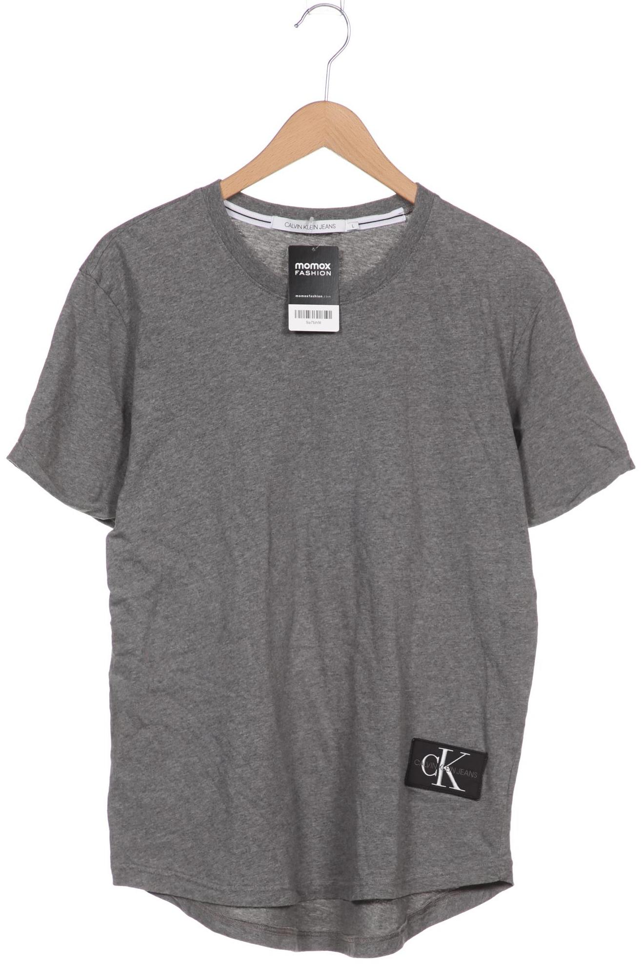 

Calvin Klein Jeans Damen T-Shirt, grau, Gr. 42