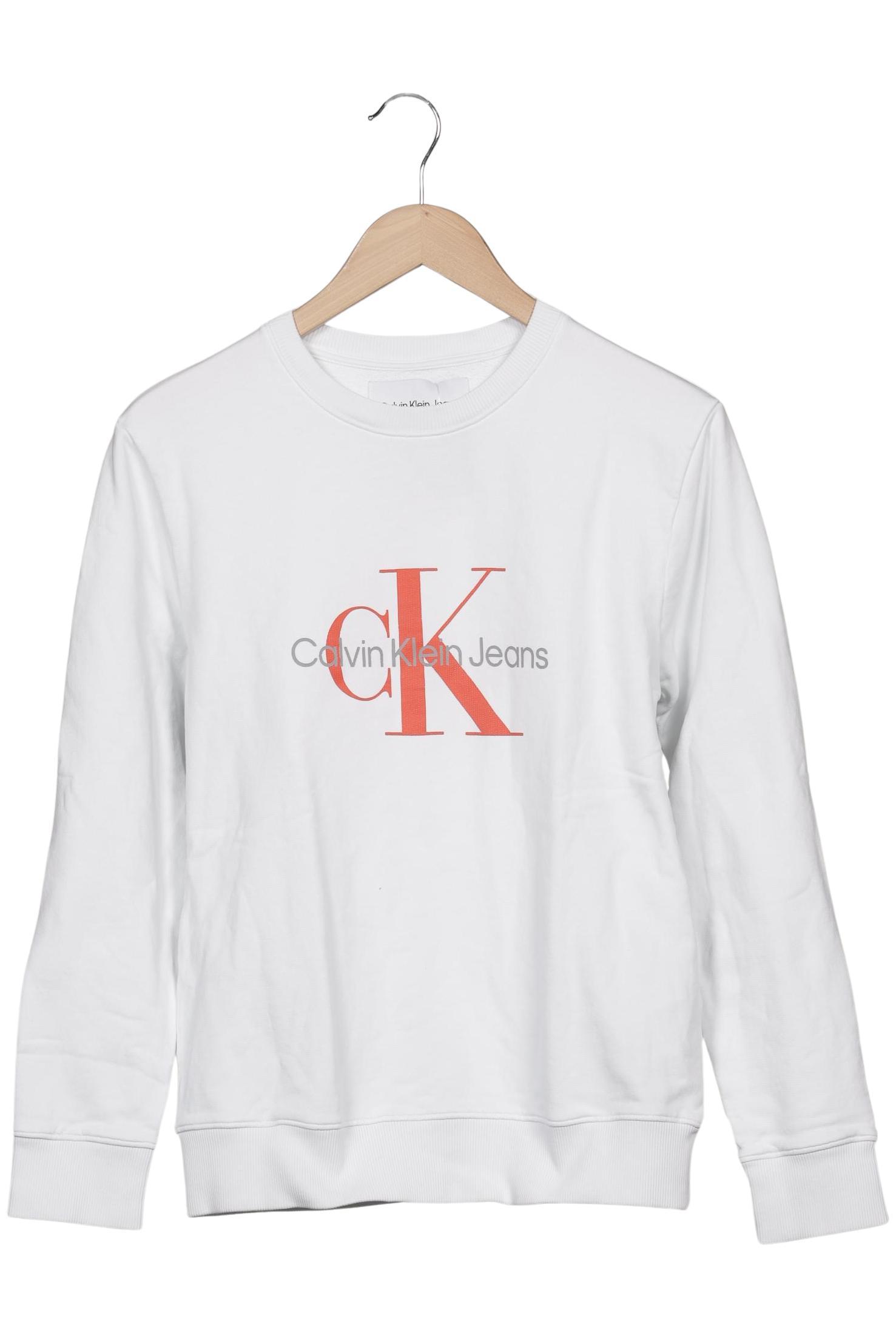 

Calvin Klein Jeans Herren Sweatshirt, weiß, Gr. 48