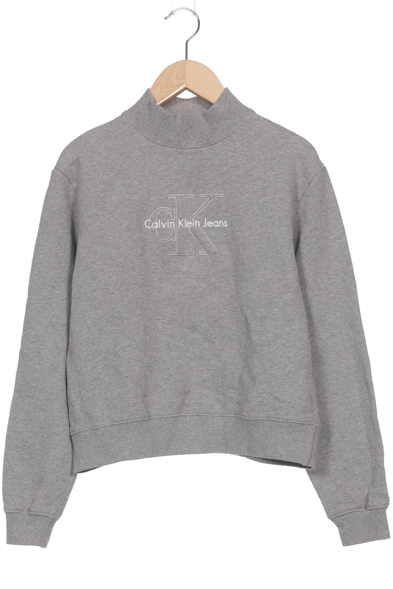 

Calvin Klein Jeans Damen Sweatshirt, grau, Gr. 36