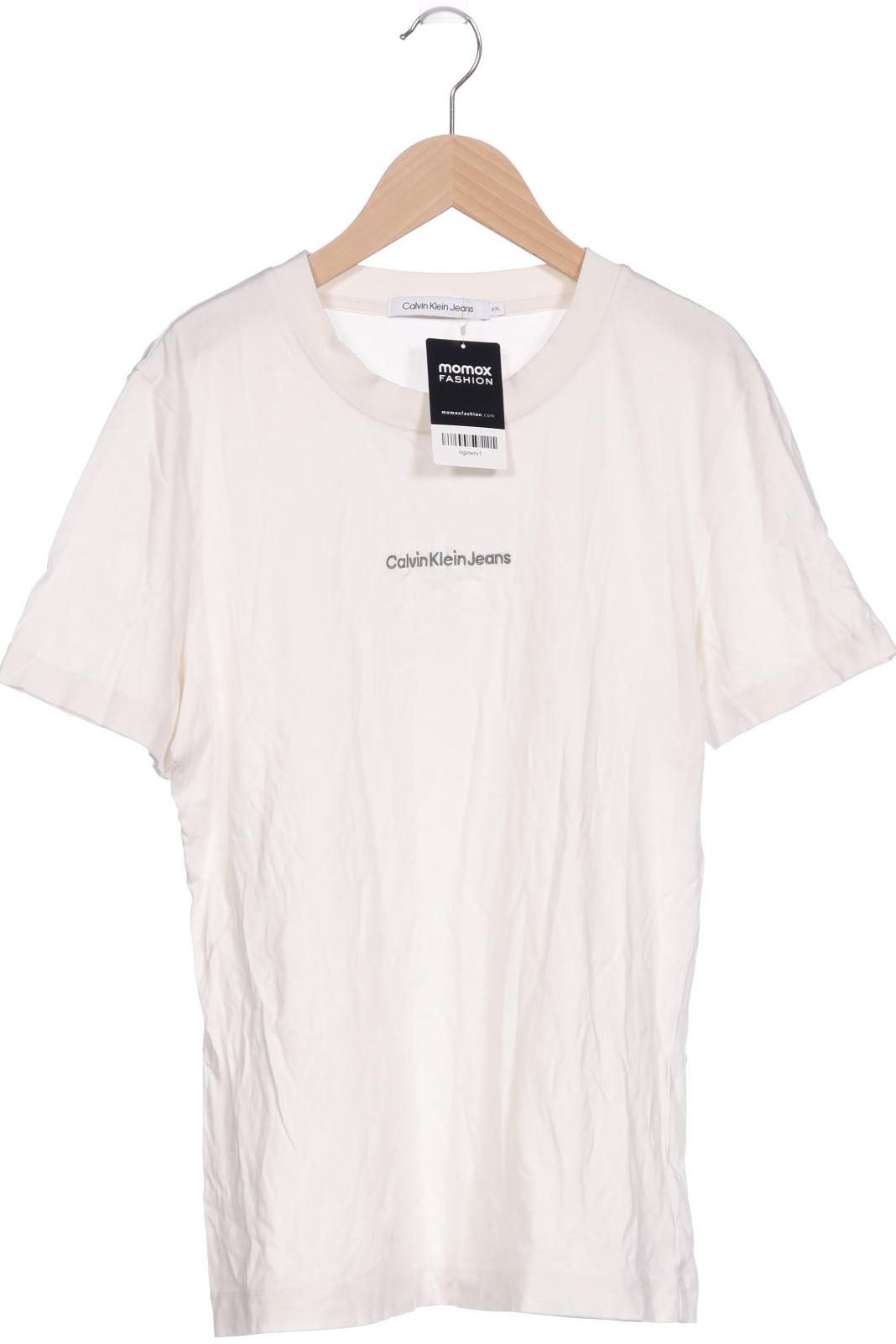 

Calvin Klein Jeans Herren T-Shirt, cremeweiß, Gr. 56