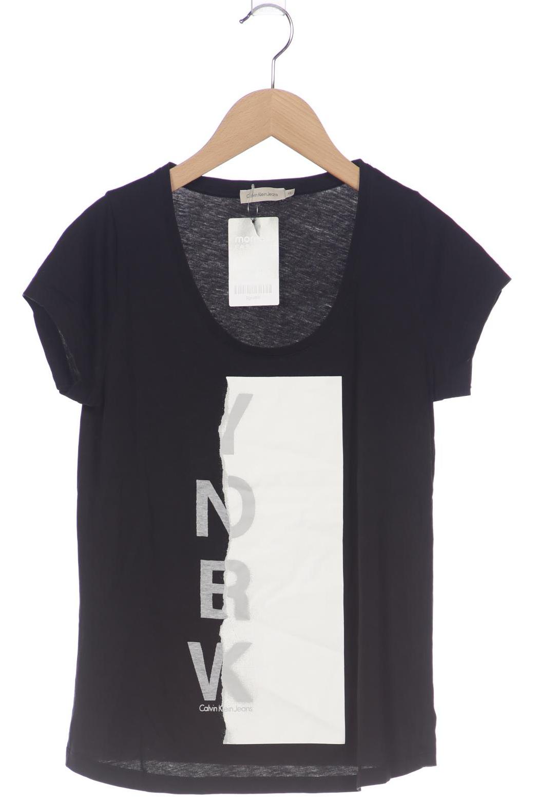 

Calvin Klein Jeans Damen T-Shirt, schwarz, Gr. 34