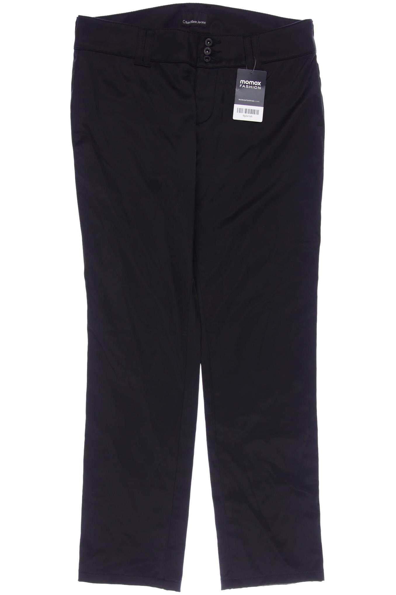 

Calvin Klein Jeans Damen Stoffhose, schwarz