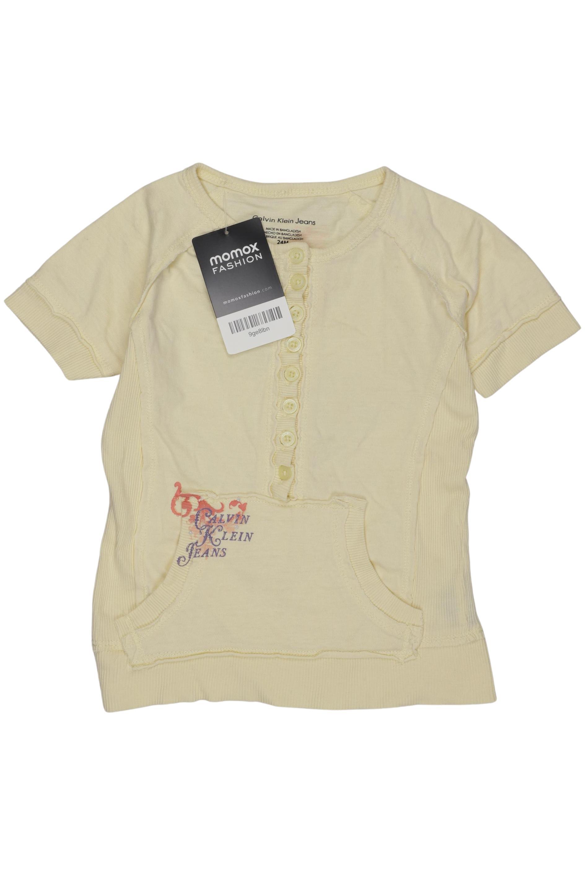 

Calvin Klein Jeans Damen T-Shirt, gelb, Gr. 92