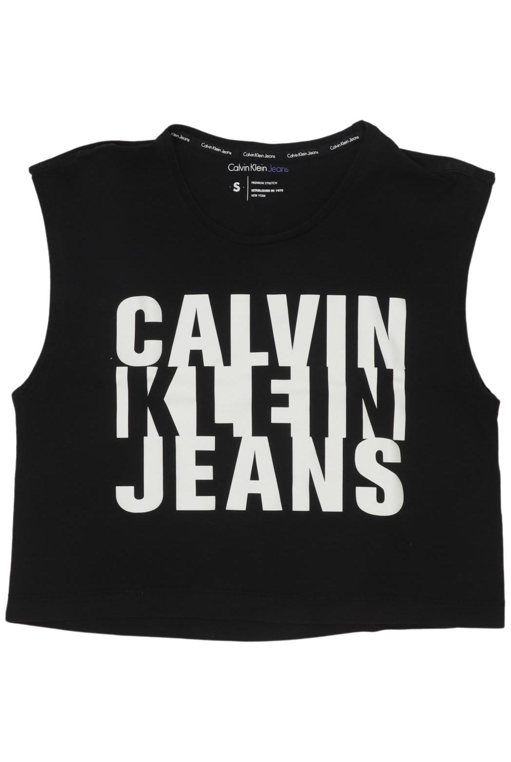 

Calvin Klein Jeans Damen Top, schwarz, Gr. 36