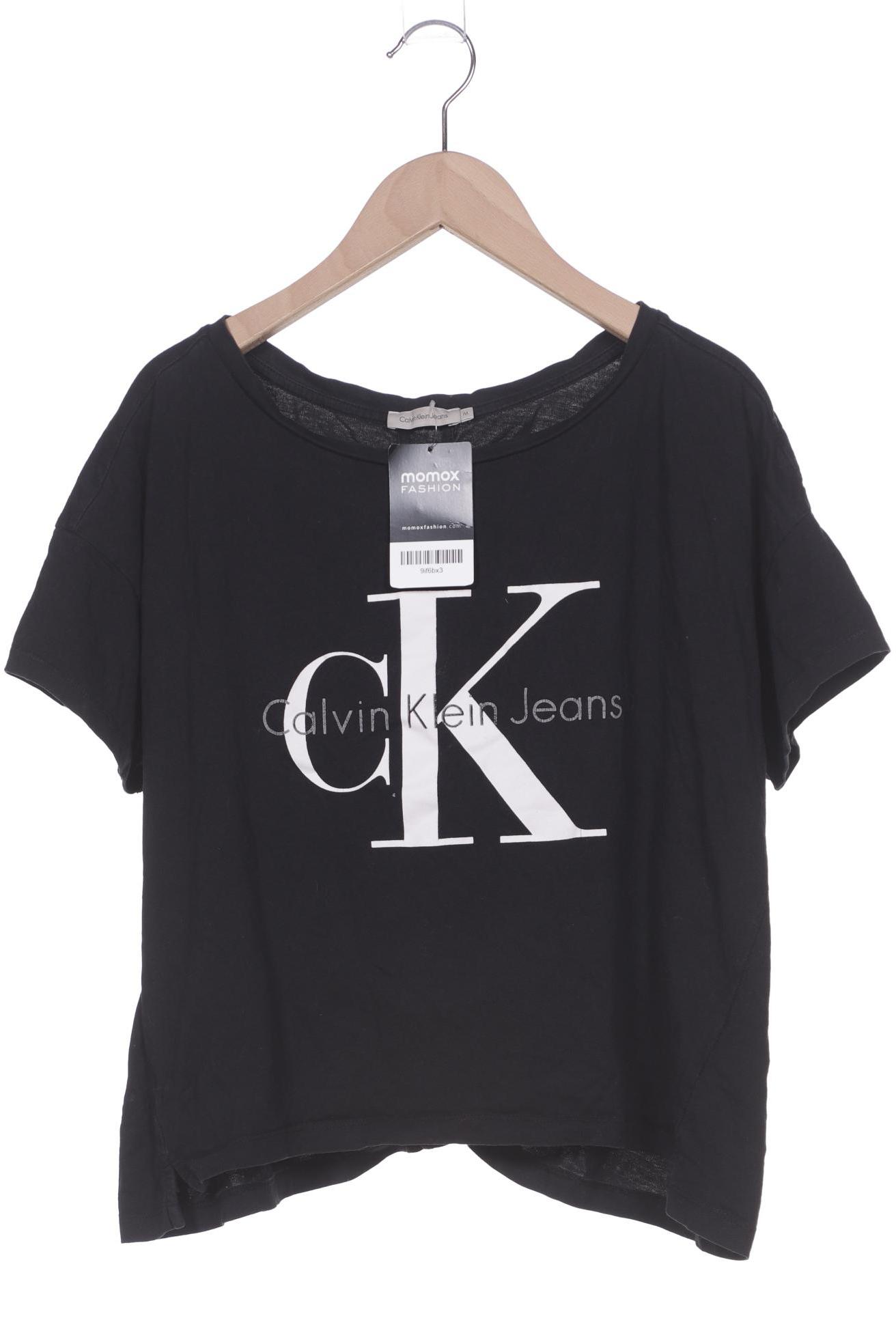 

Calvin Klein Jeans Damen T-Shirt, schwarz, Gr. 38