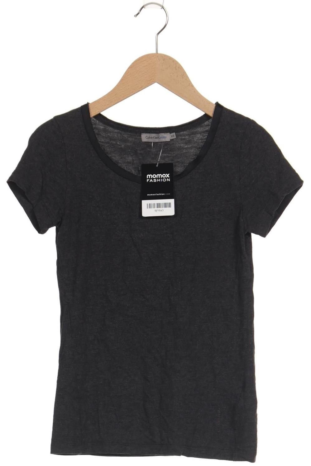 

Calvin Klein Jeans Damen T-Shirt, grau, Gr. 34