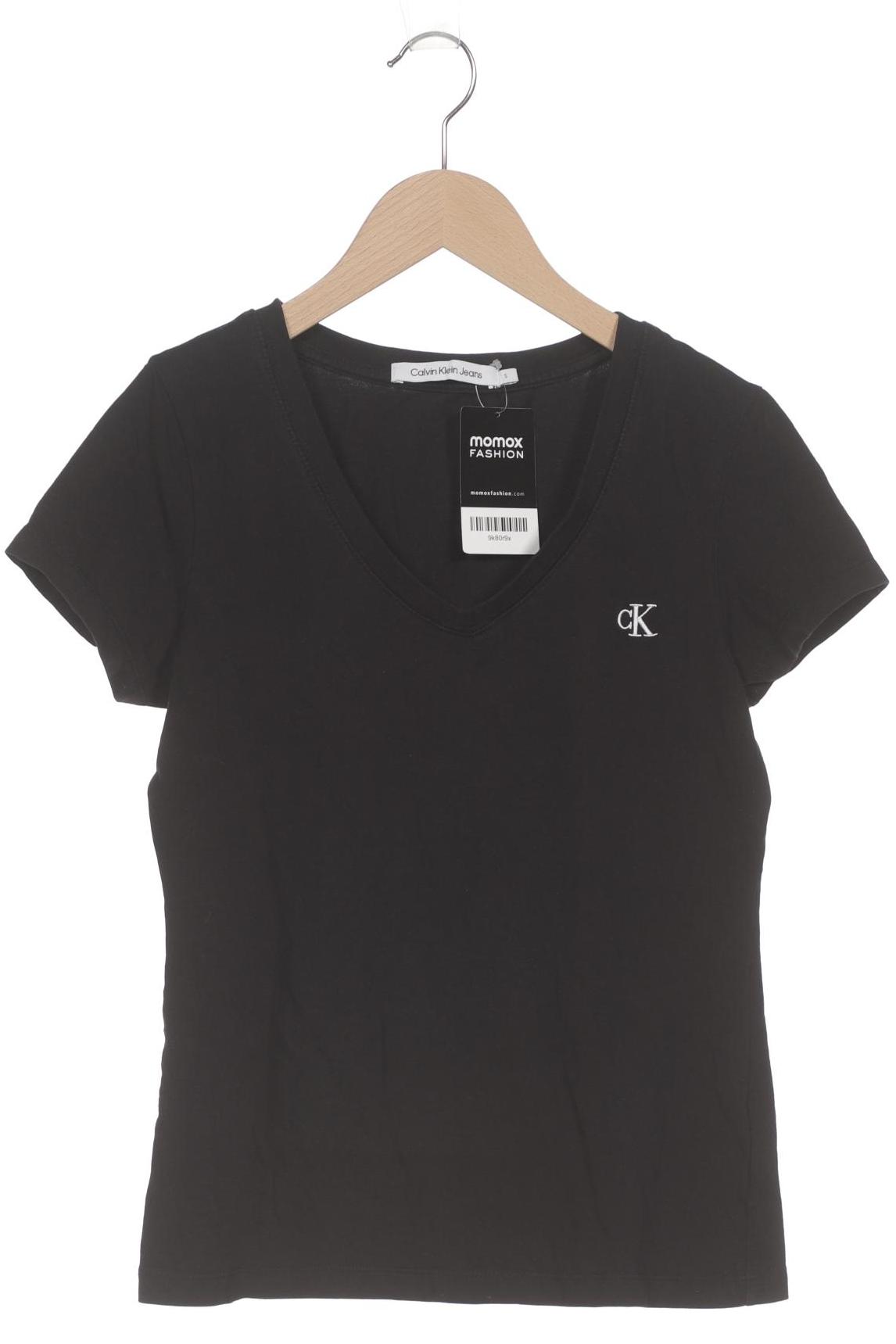 

Calvin Klein Jeans Damen T-Shirt, schwarz, Gr. 36