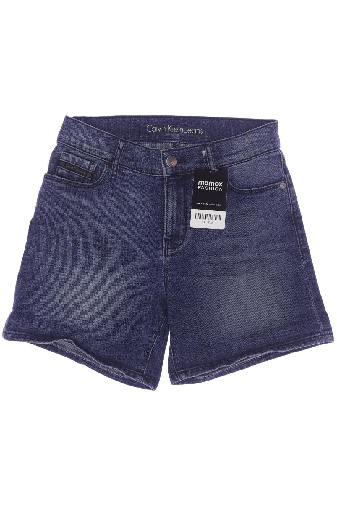 

Calvin Klein Jeans Damen Shorts, blau, Gr. 24