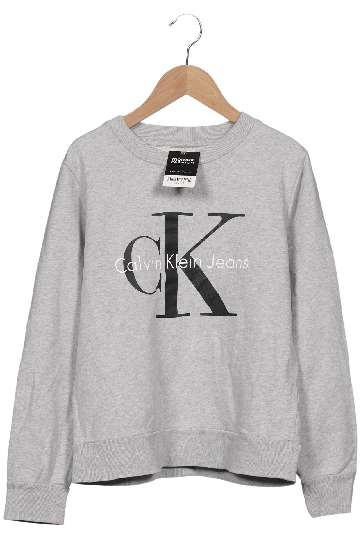 

Calvin Klein Jeans Damen Sweatshirt, grau, Gr. 36