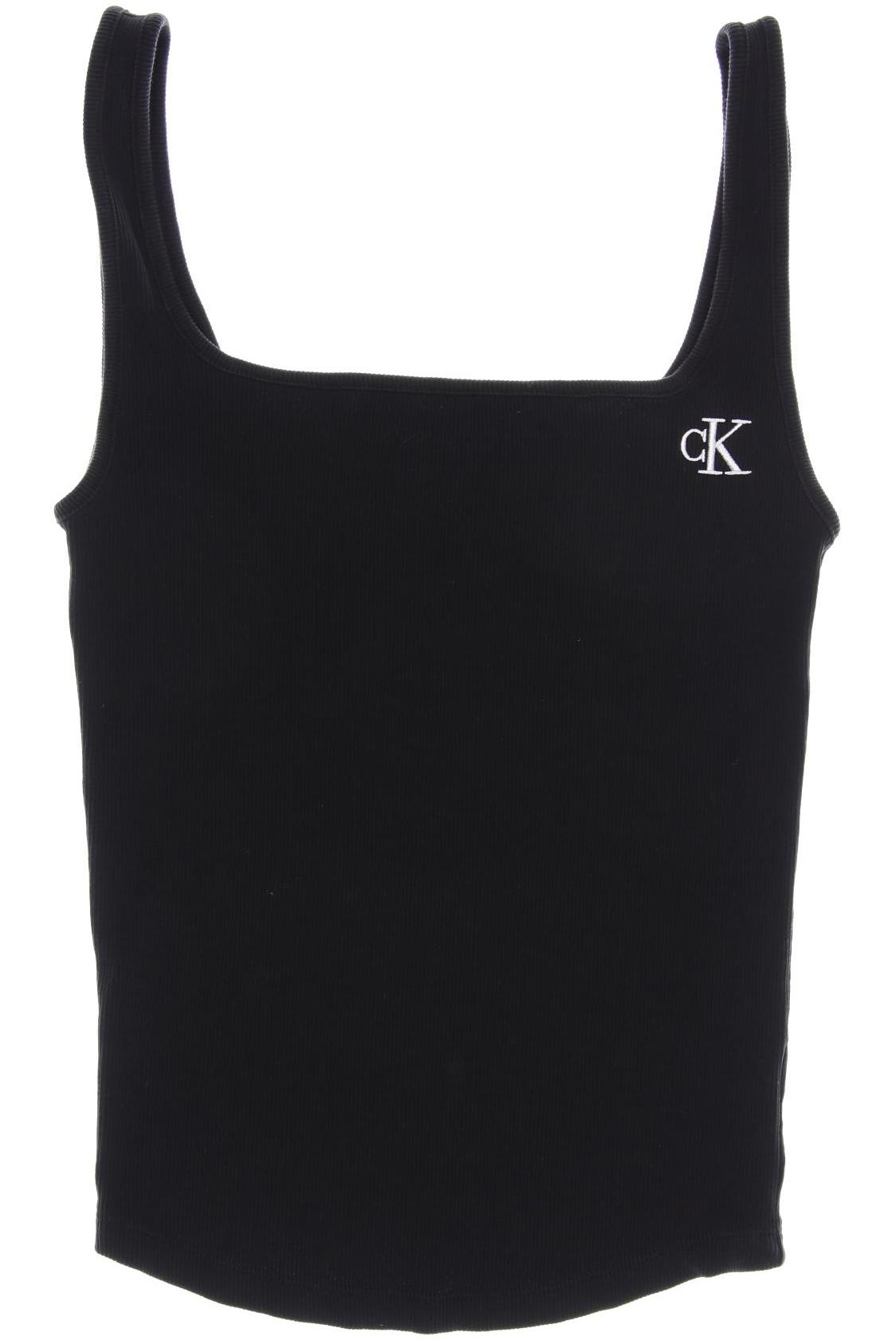 

Calvin Klein Jeans Damen Top, schwarz, Gr. 36