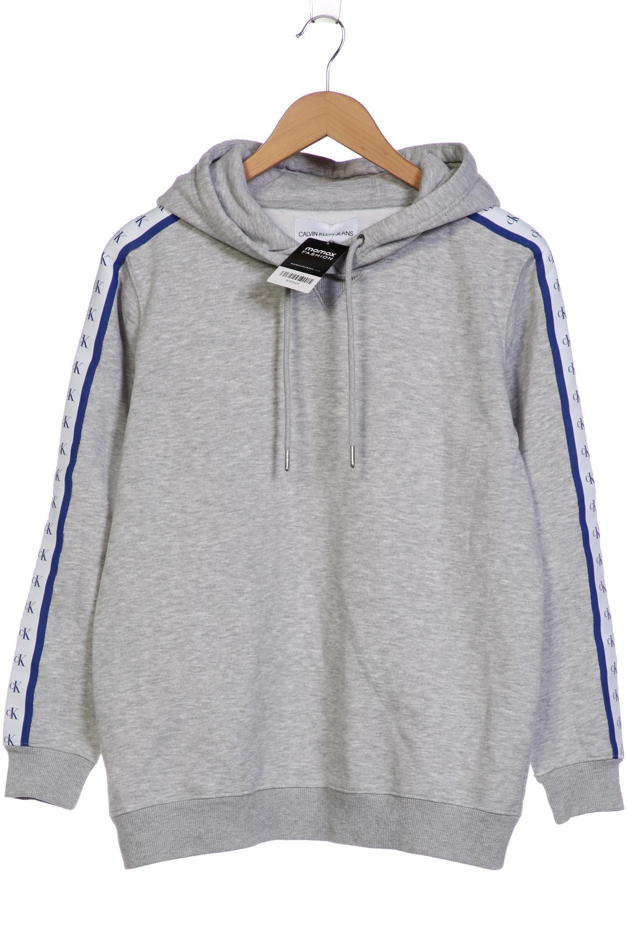 

Calvin Klein Jeans Damen Kapuzenpullover, grau, Gr. 38