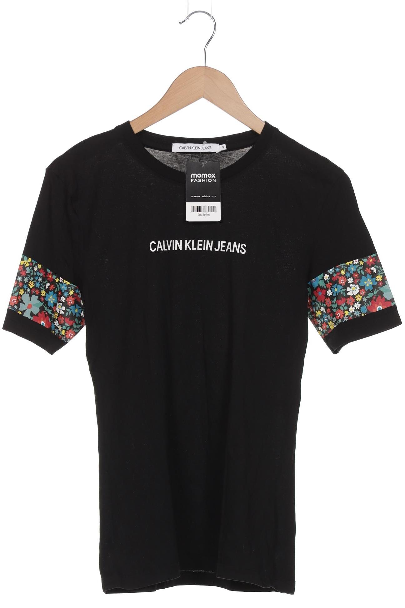 

Calvin Klein Jeans Damen T-Shirt, schwarz, Gr. 36