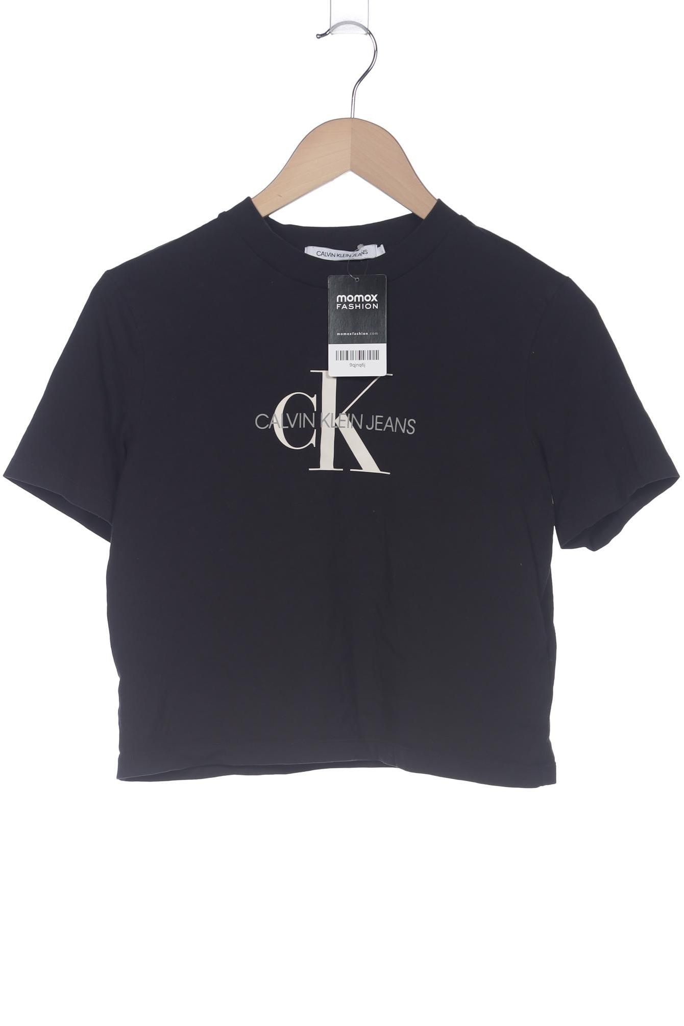 

Calvin Klein Jeans Damen T-Shirt, schwarz, Gr. 36
