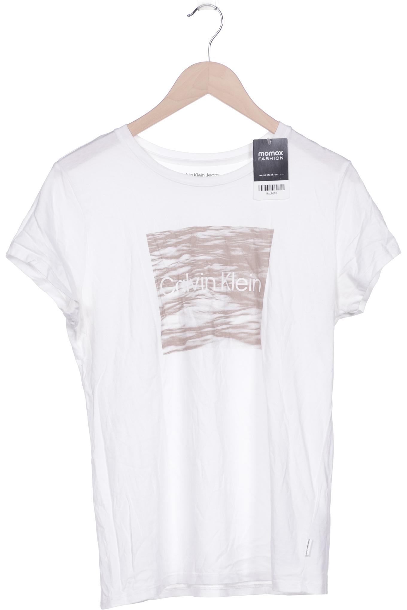 

Calvin Klein Jeans Damen T-Shirt, weiß