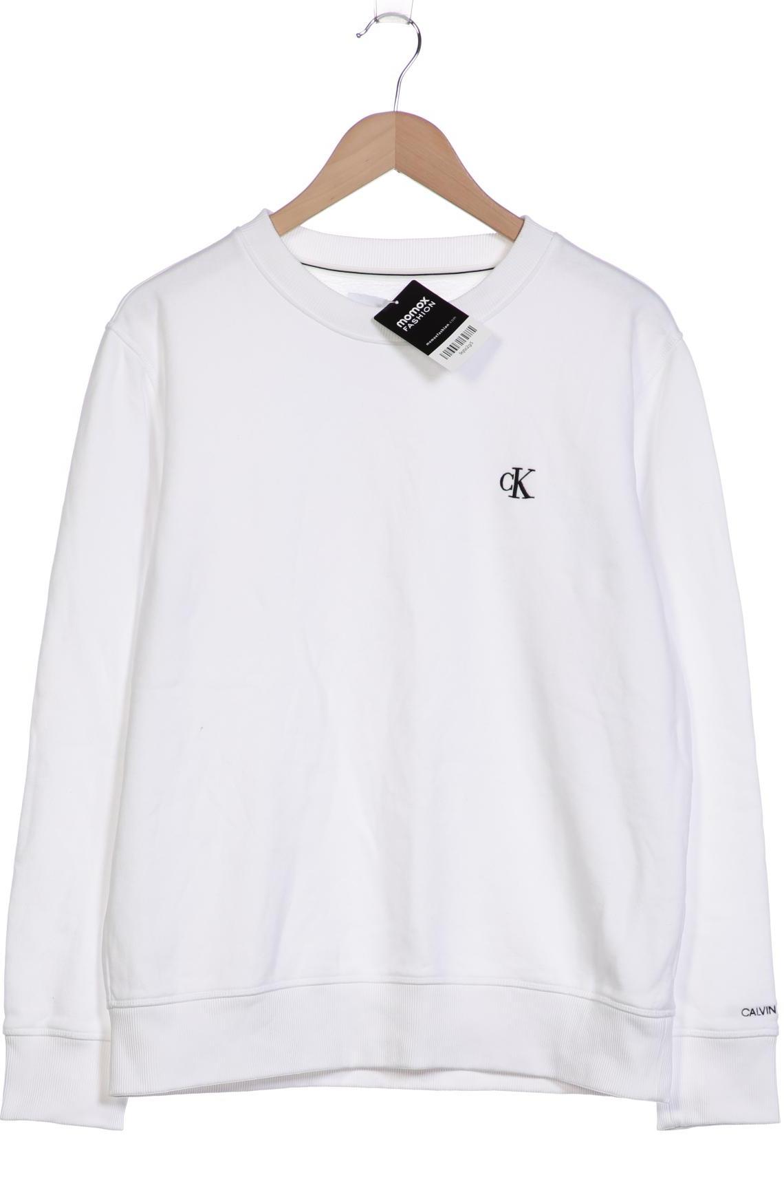 

Calvin Klein Jeans Herren Sweatshirt, weiß, Gr. 52