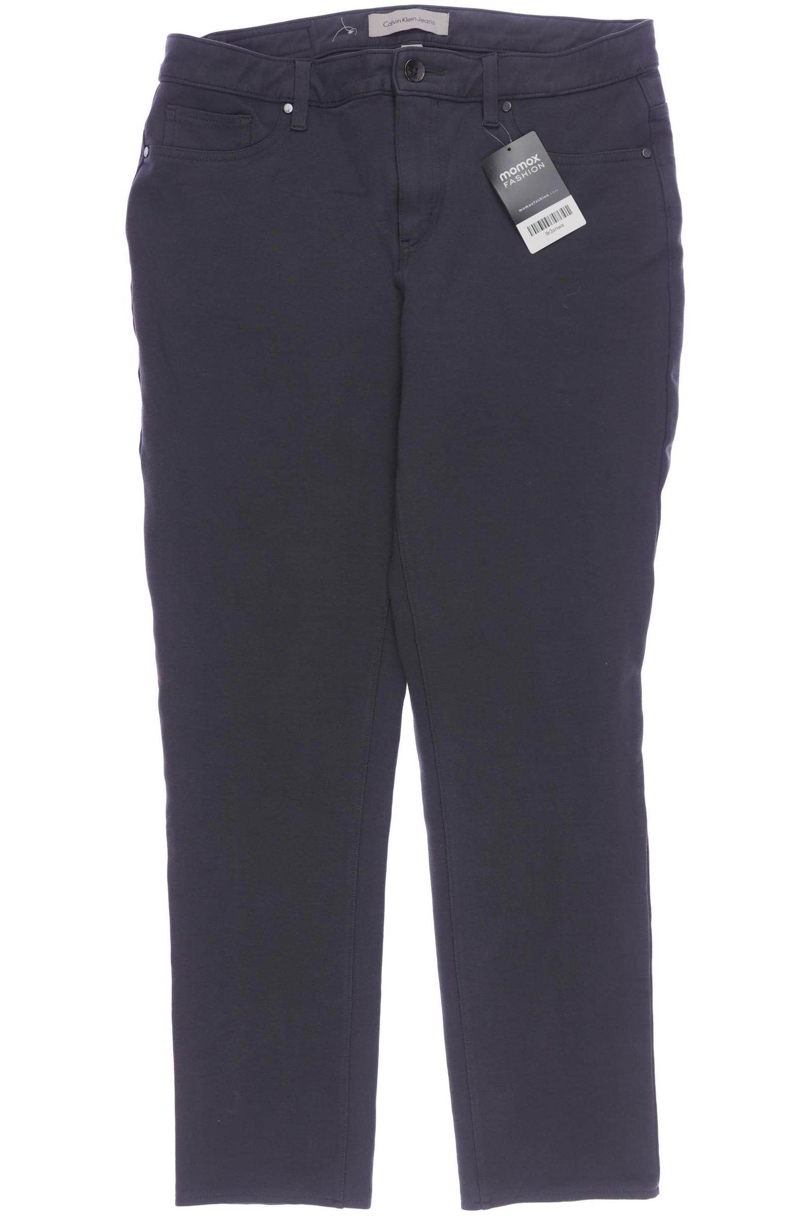 

Calvin Klein Jeans Damen Stoffhose, grau, Gr. 12