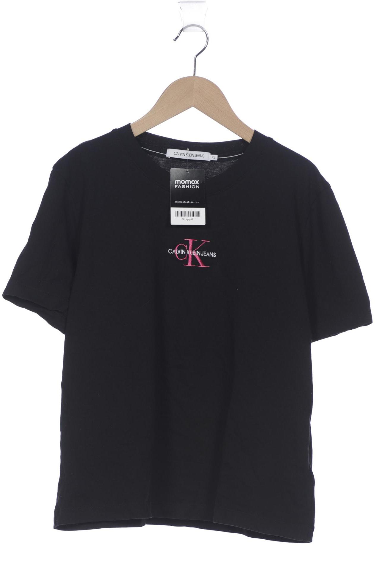 

Calvin Klein Jeans Damen T-Shirt, schwarz, Gr. 44