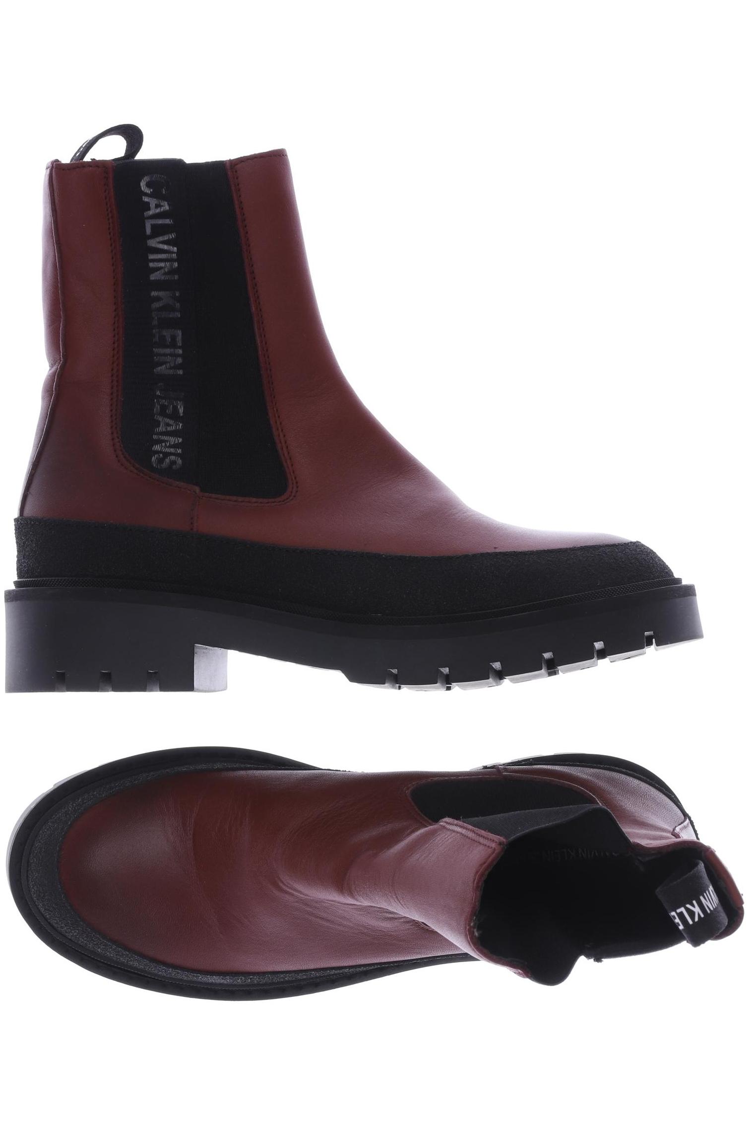 

Calvin Klein Jeans Damen Stiefelette, rot, Gr. 37