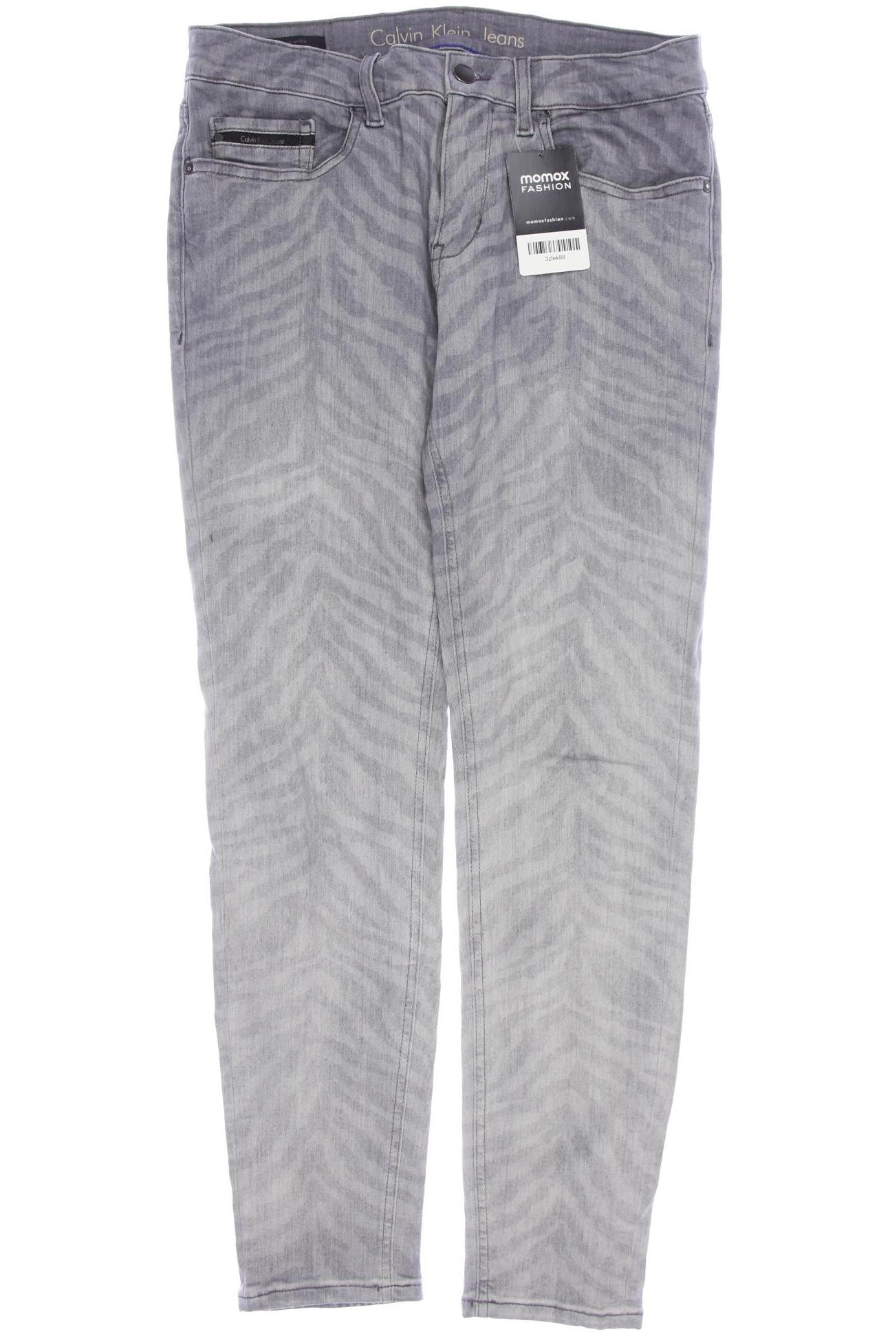 

Calvin Klein Jeans Damen Jeans, grau, Gr. 30