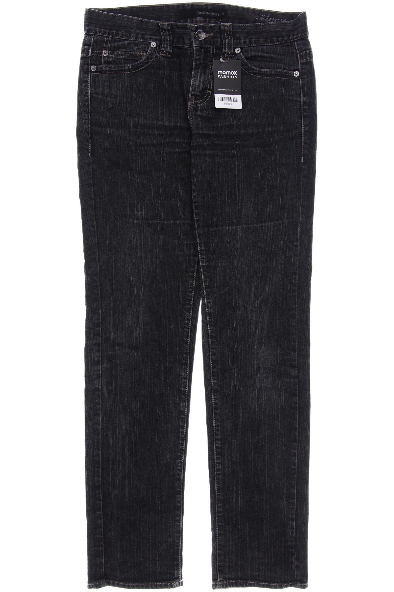 

Calvin Klein Jeans Damen Jeans, grau, Gr. 6