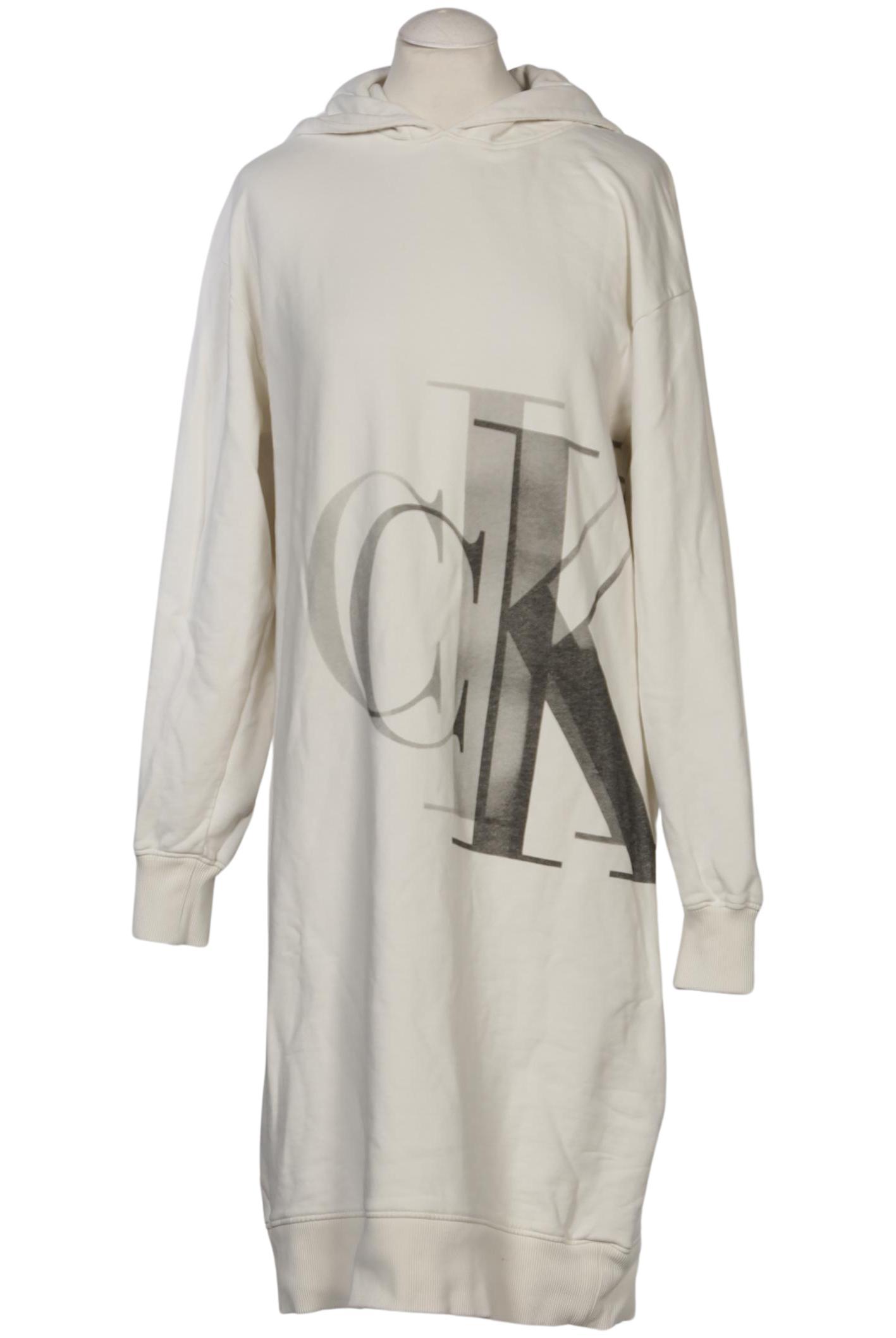 

Calvin Klein Jeans Damen Kleid, cremeweiß, Gr. 36